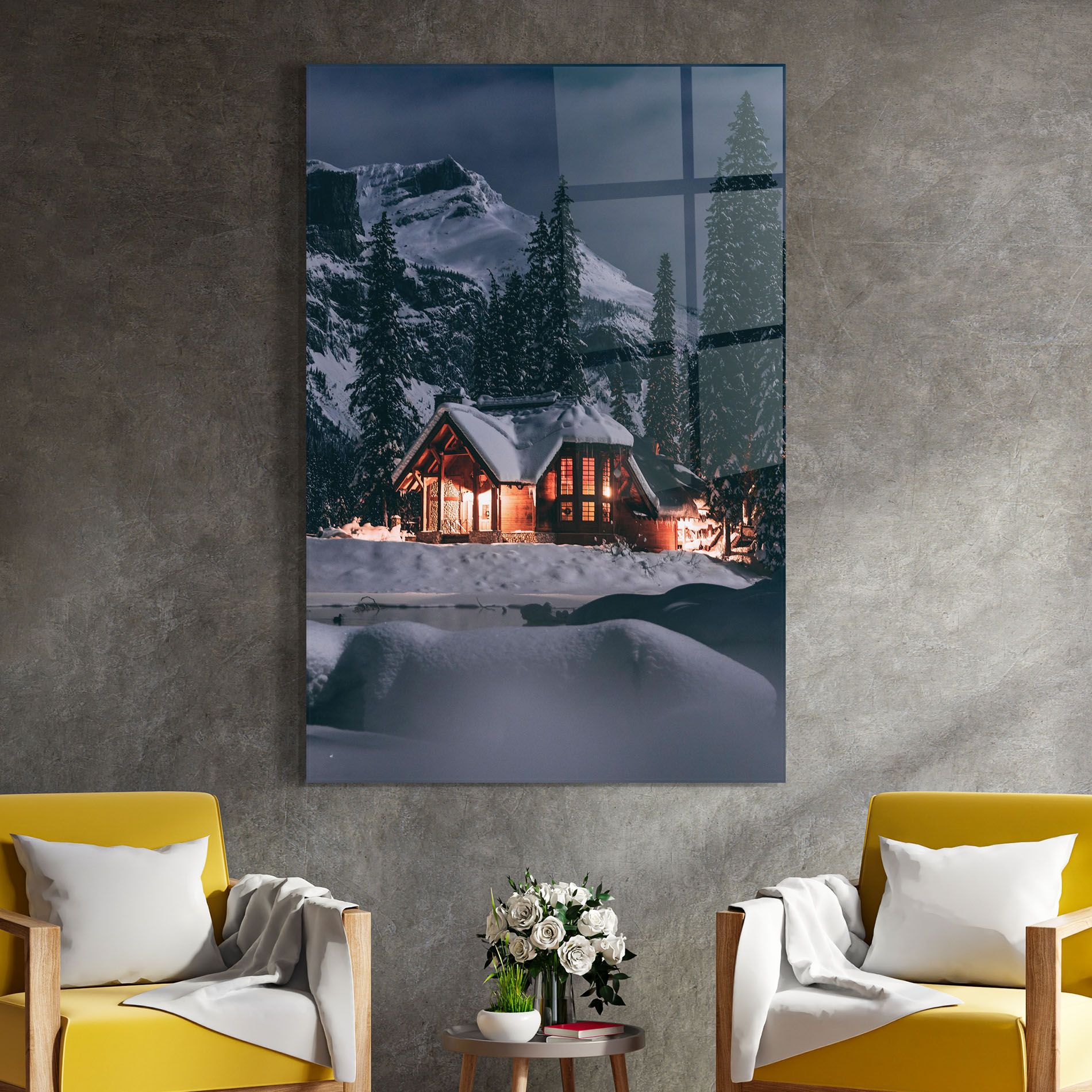 Winter House mockup 4