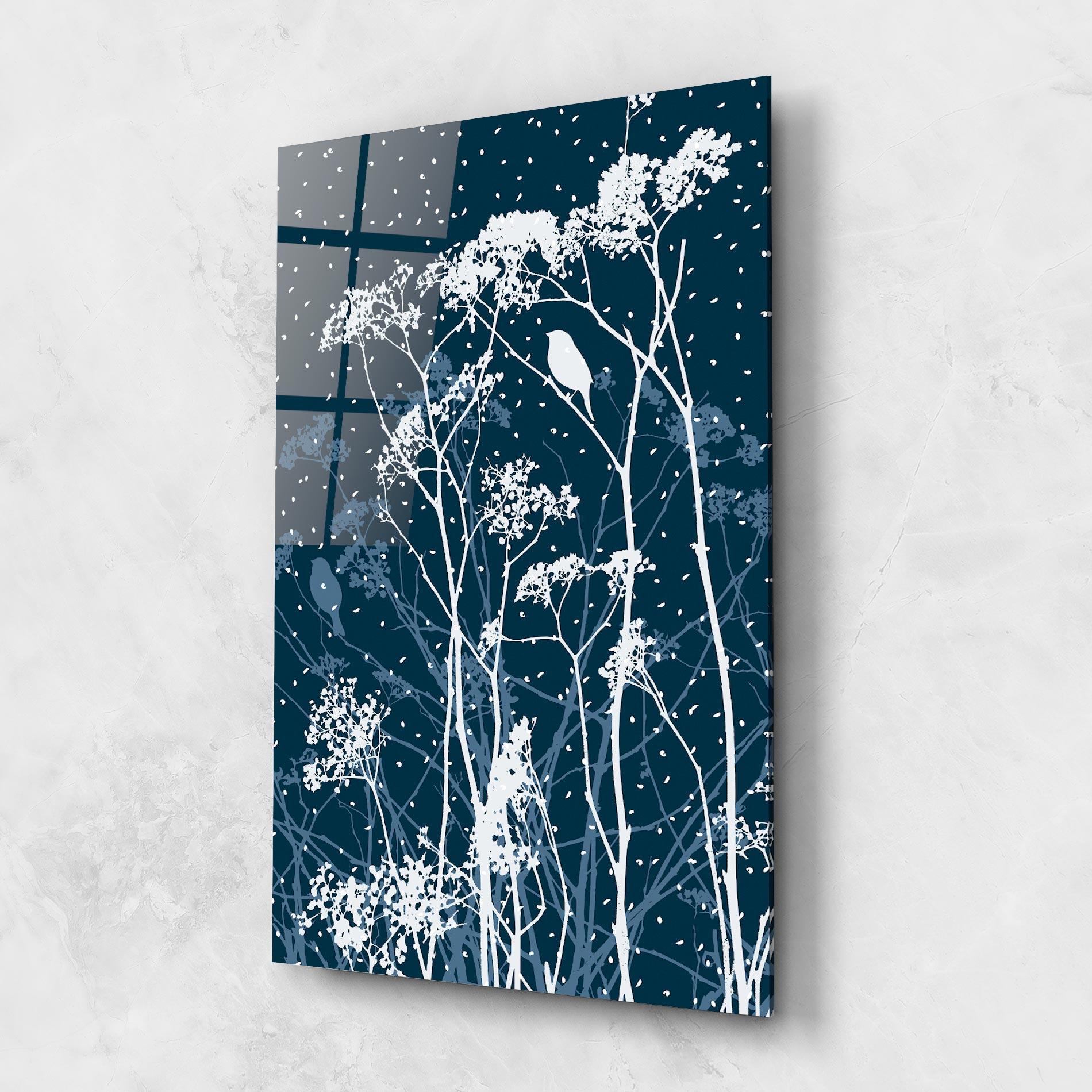 Üvegkép Meadow Flowers mockup 1