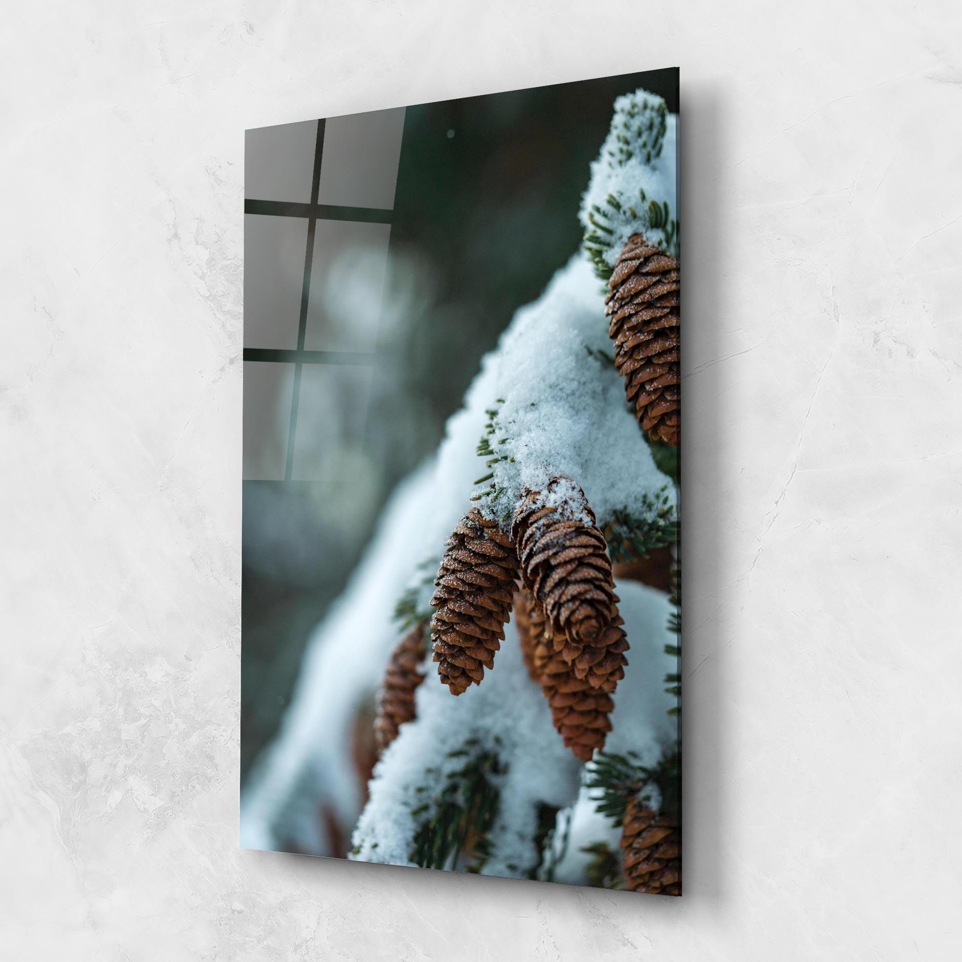 Üvegkép Pretty Snow Cones mockup 1