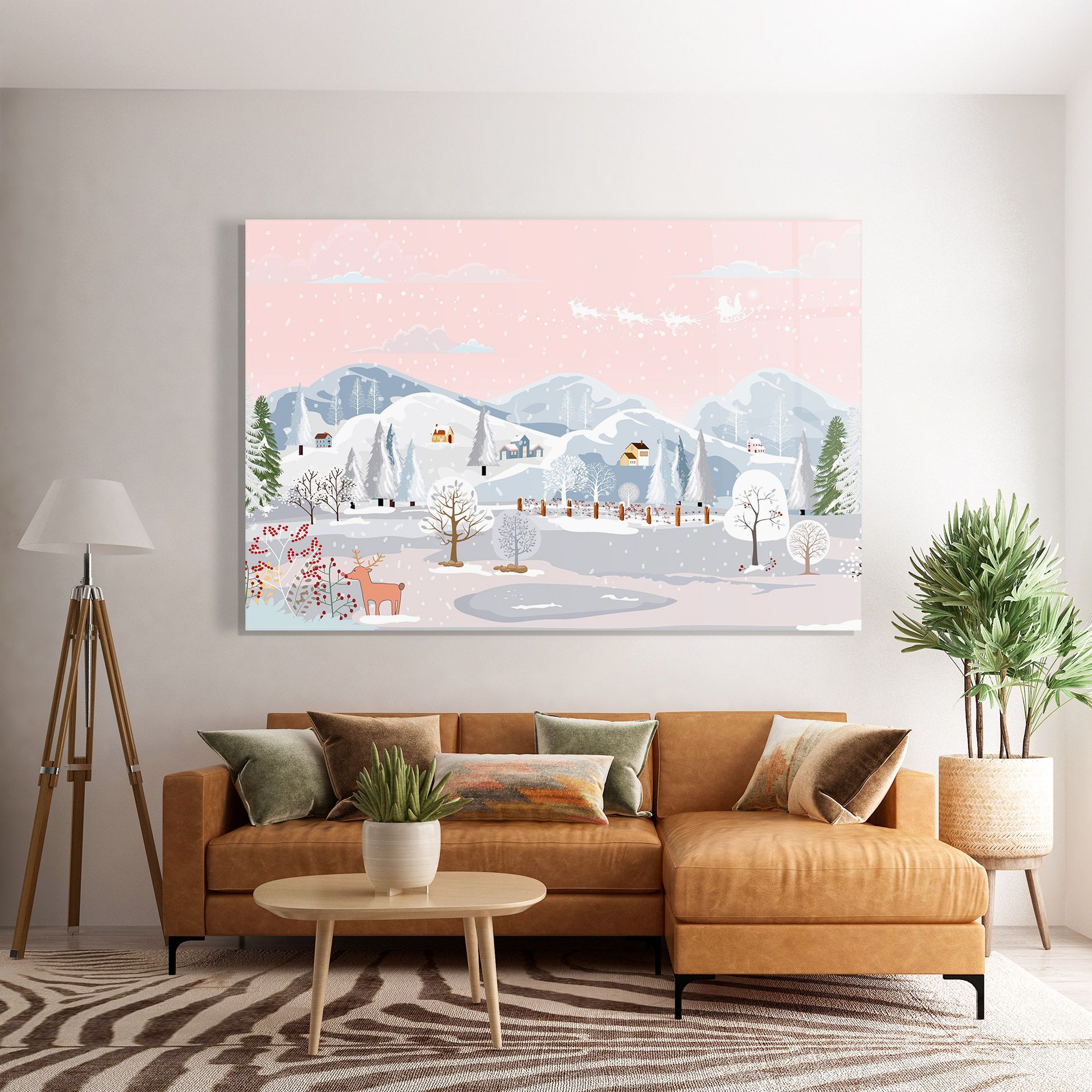 Pink Sky Winter mockup 7