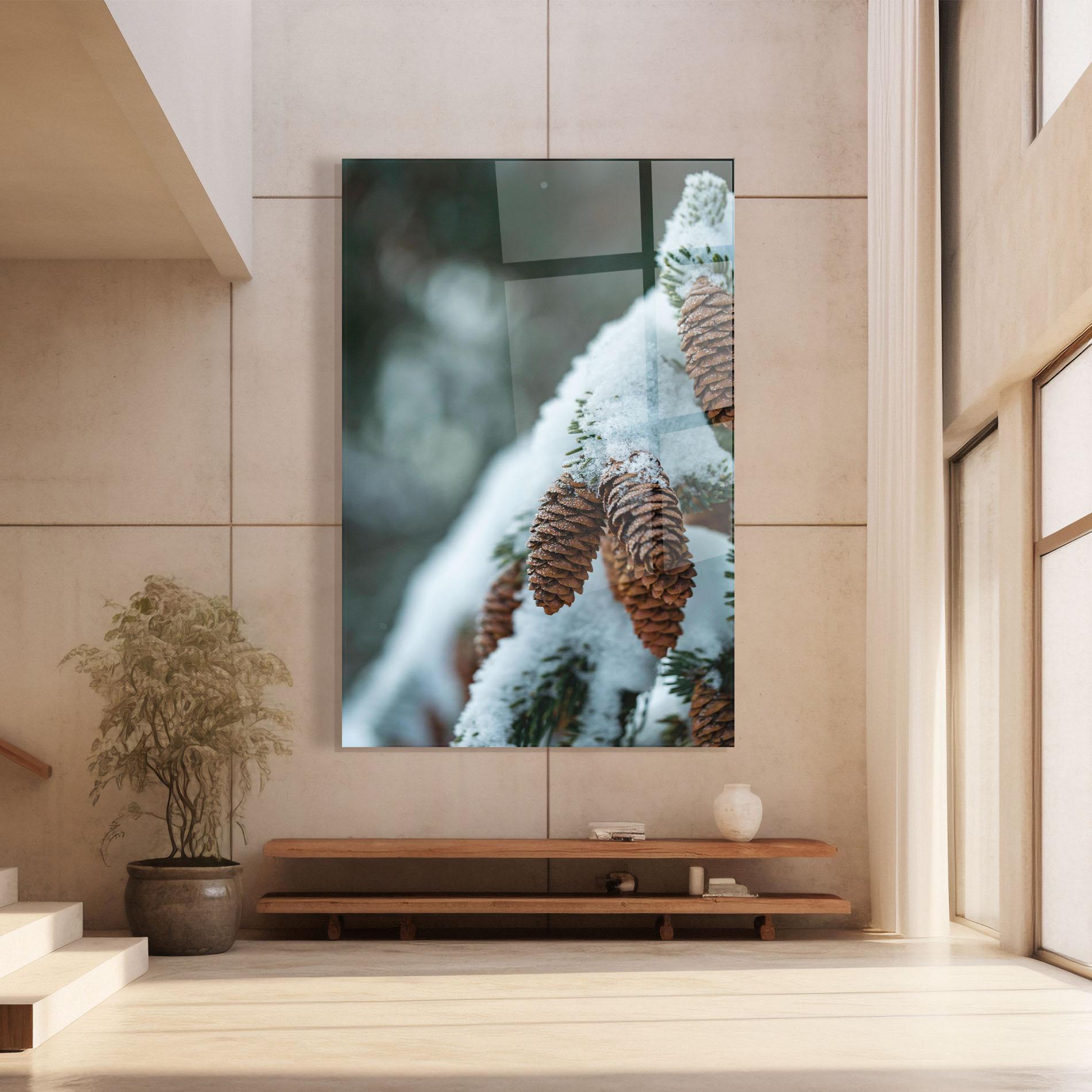 Üvegkép Pretty Snow Cones mockup 8