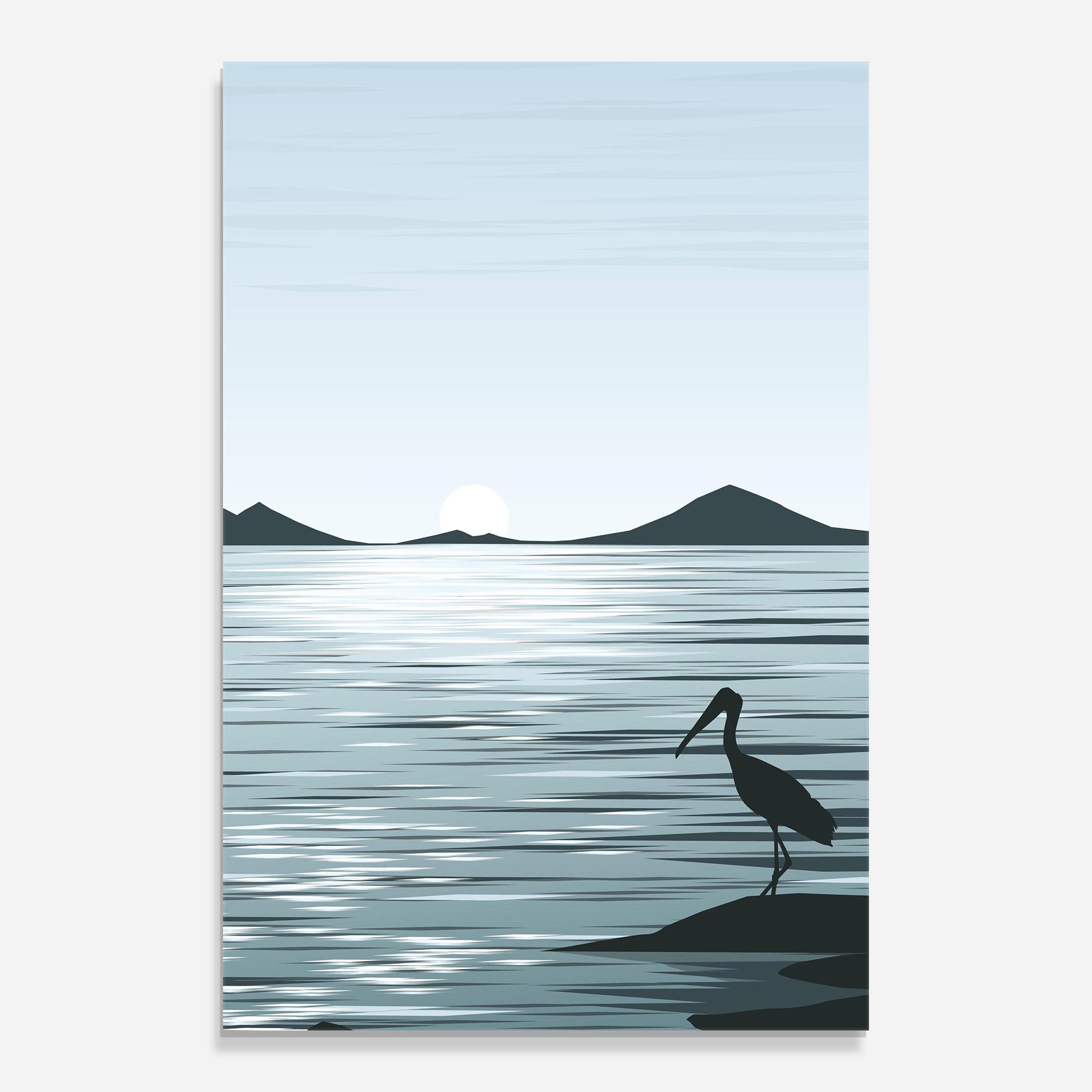 Üvegkép Sparkling Lake mockup 0