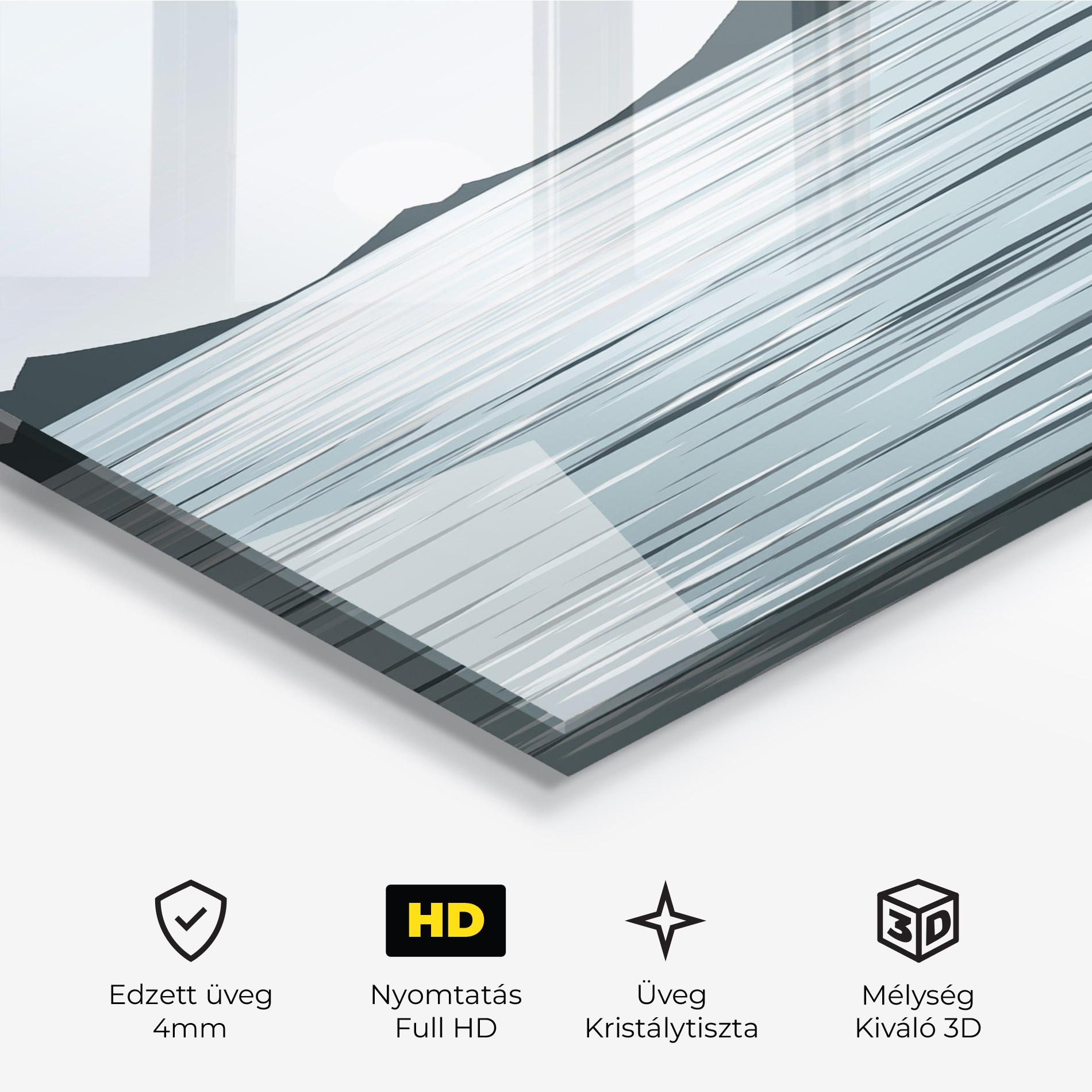 Üvegkép Sparkling Lake mockup 3