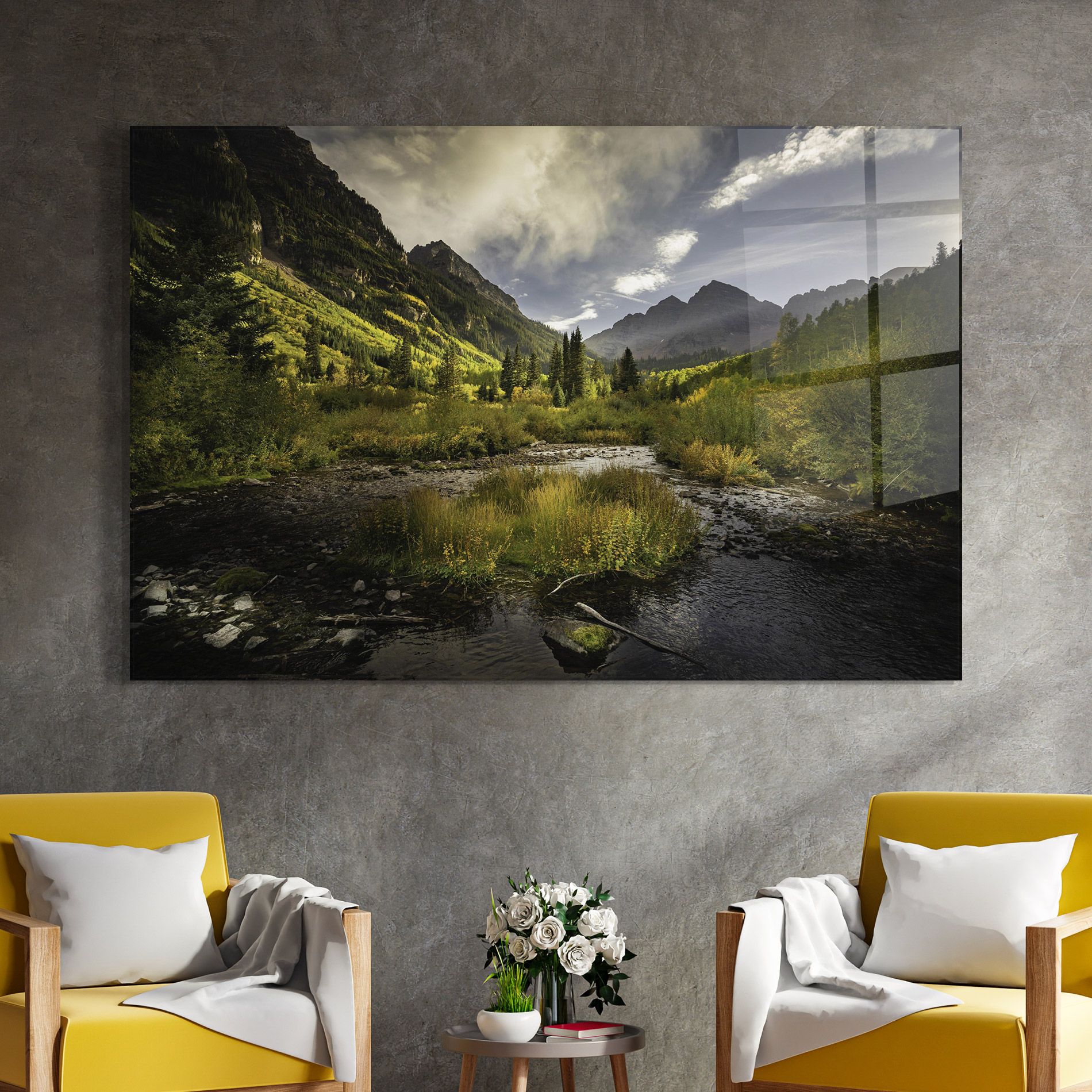 Cloudy Lake mockup 4