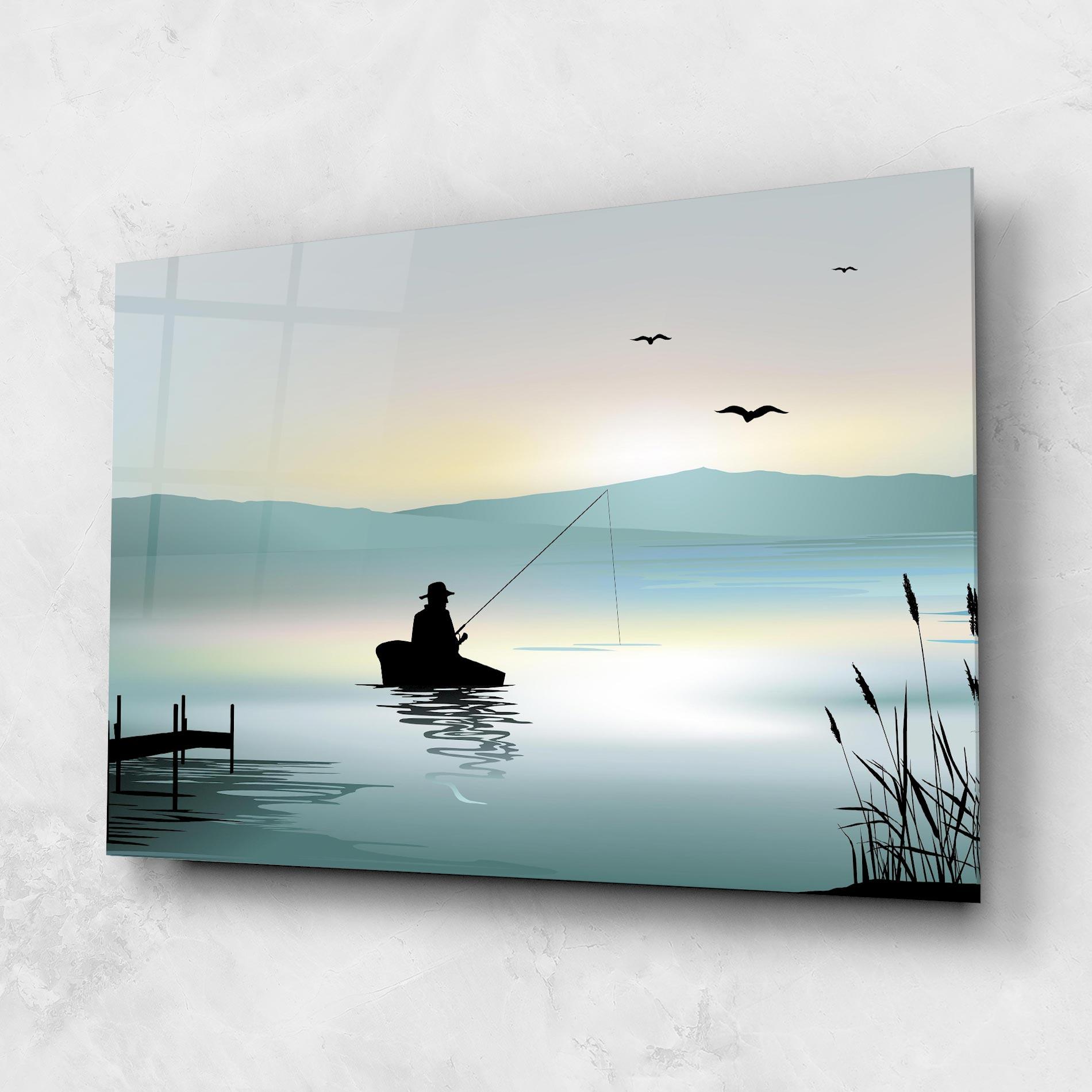 Üvegkép Fishman Lake View mockup 1