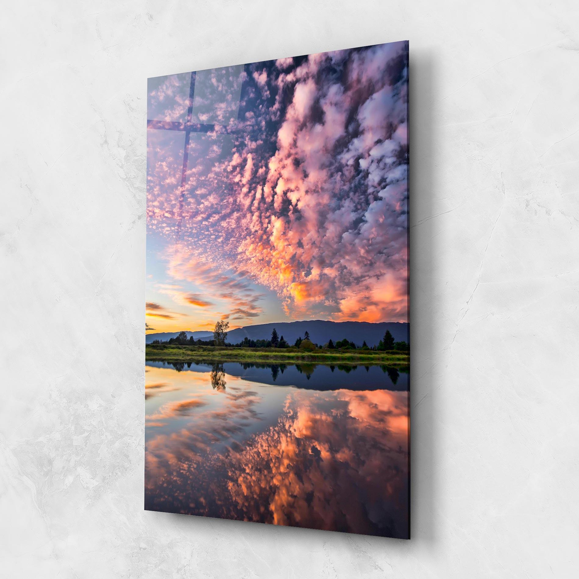 Üvegkép Beautiful Sky mockup 1