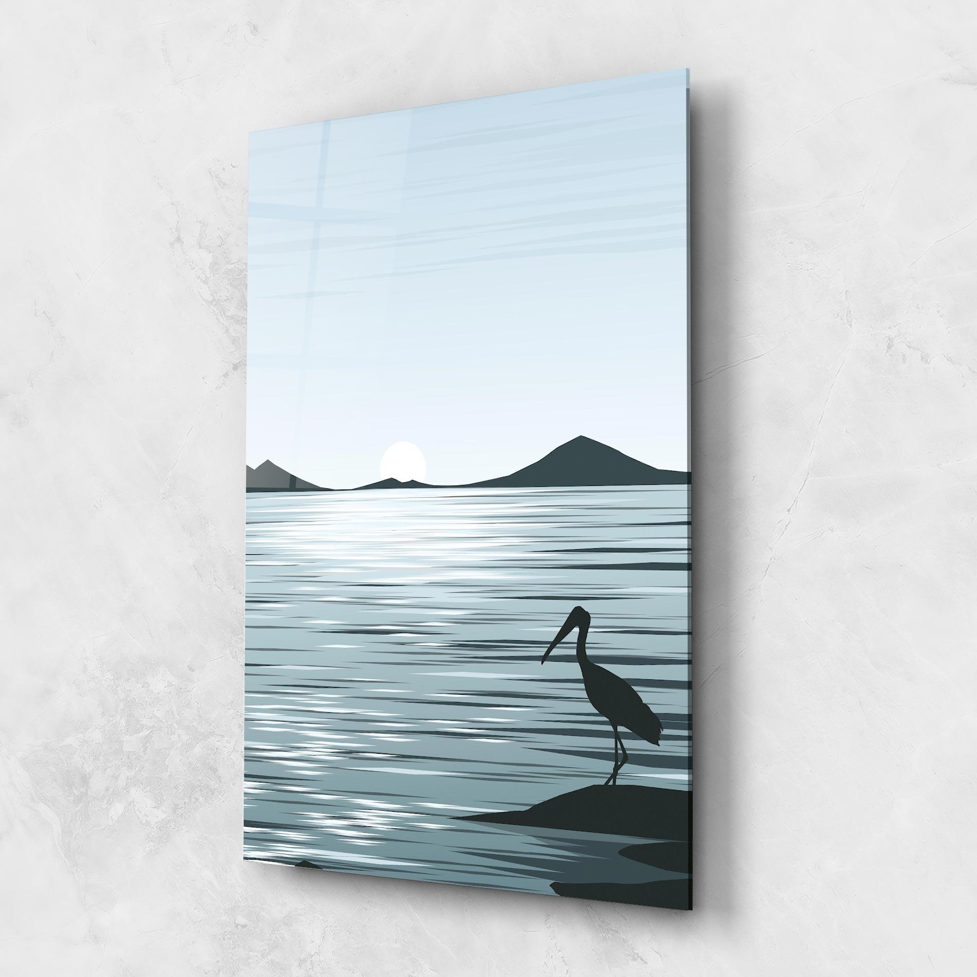 Üvegkép Sparkling Lake mockup 1