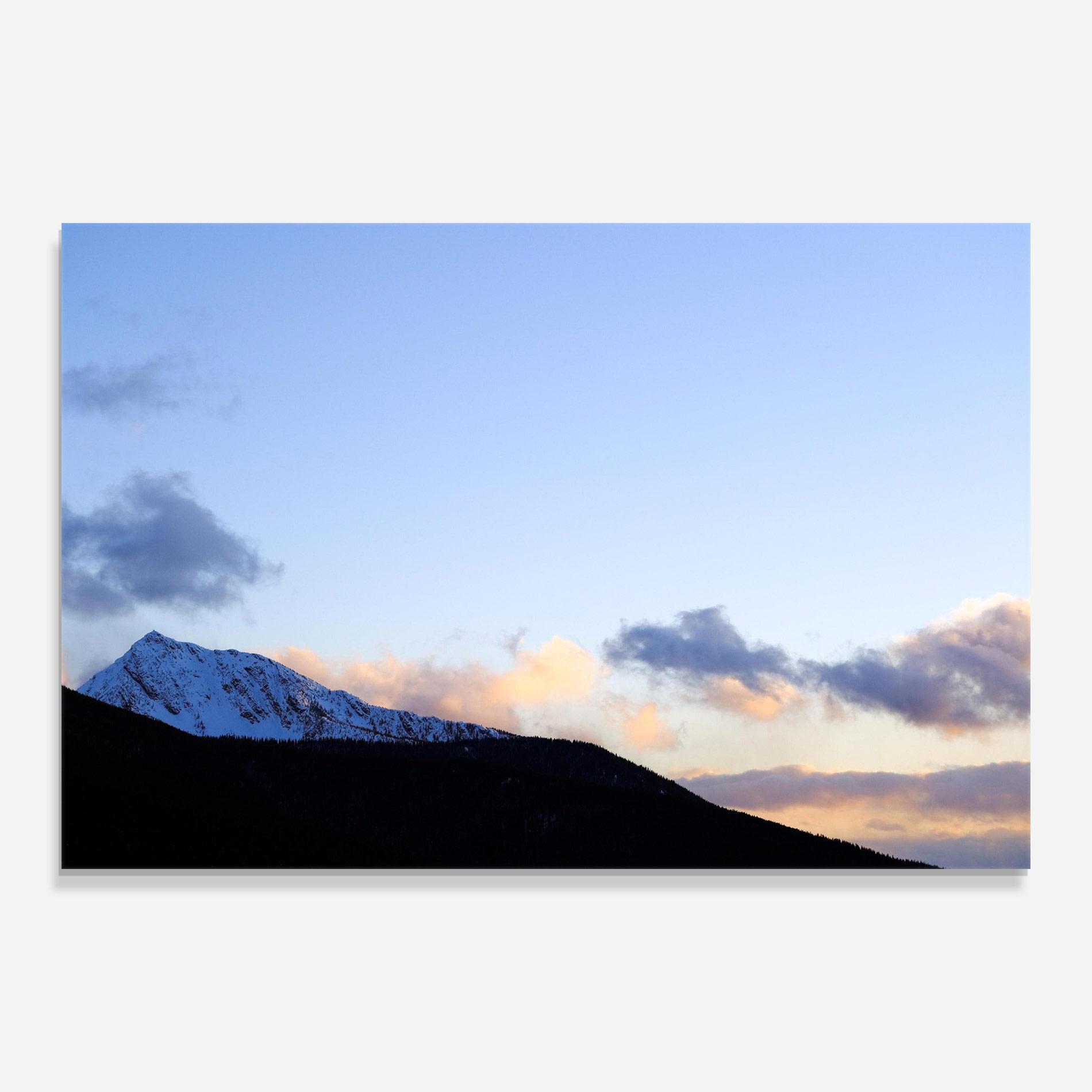 Üvegkép Cloud Sky Mountain mockup 0