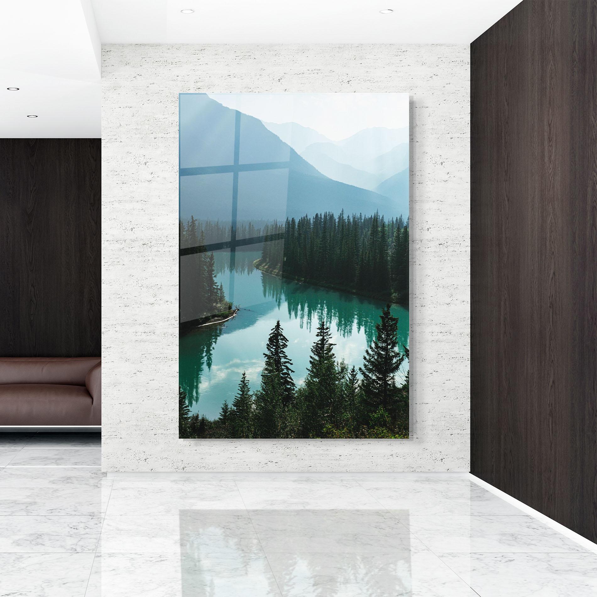 Üvegkép Crystal Lake mockup 9