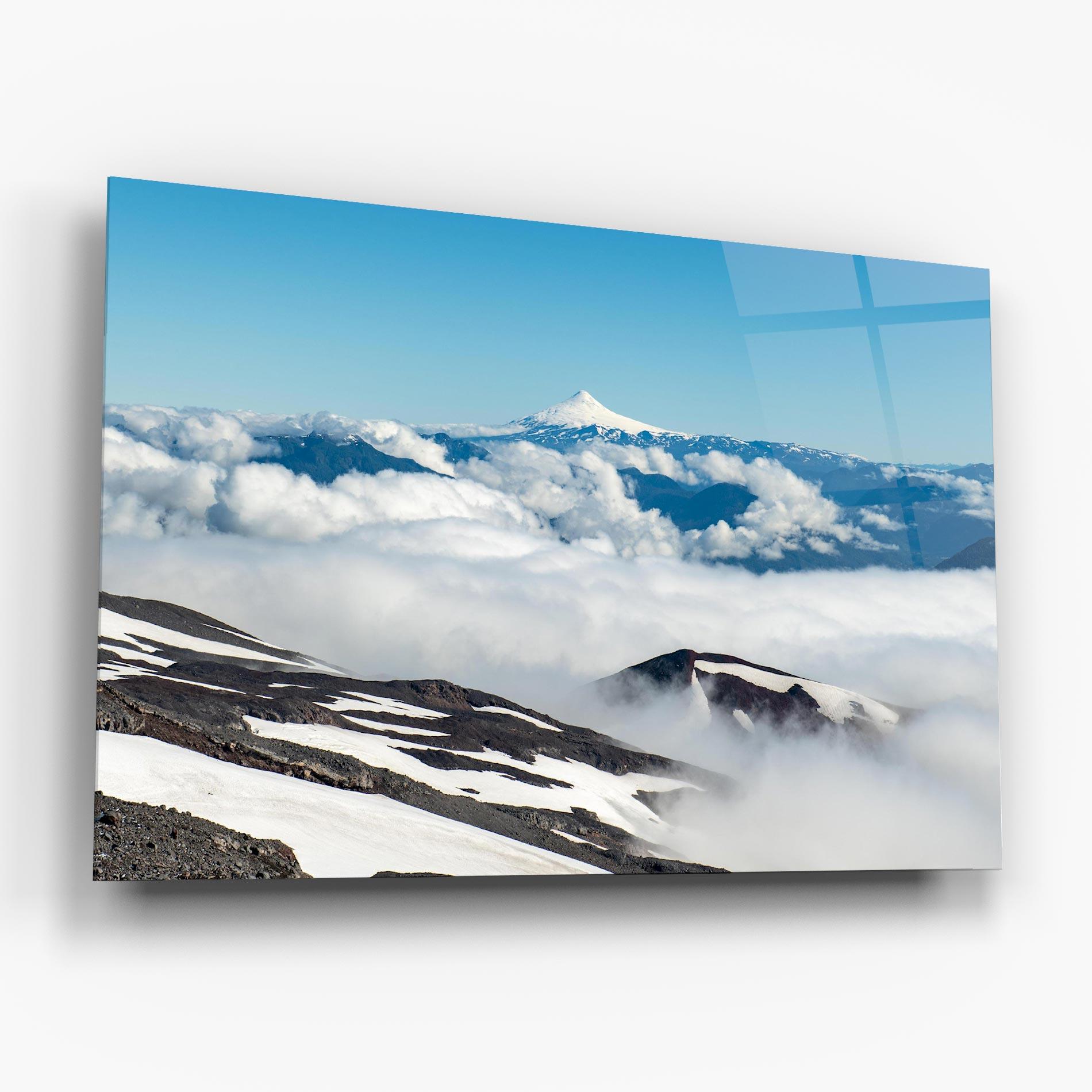 Üvegkép Cloudy High View mockup 6