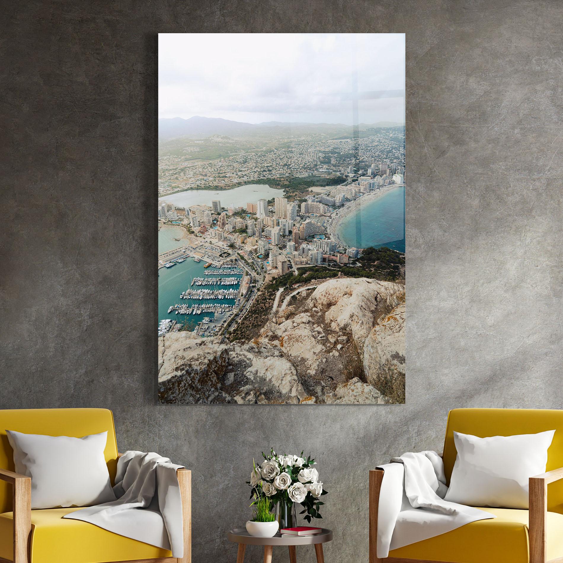 Üvegkép Coast City mockup 4