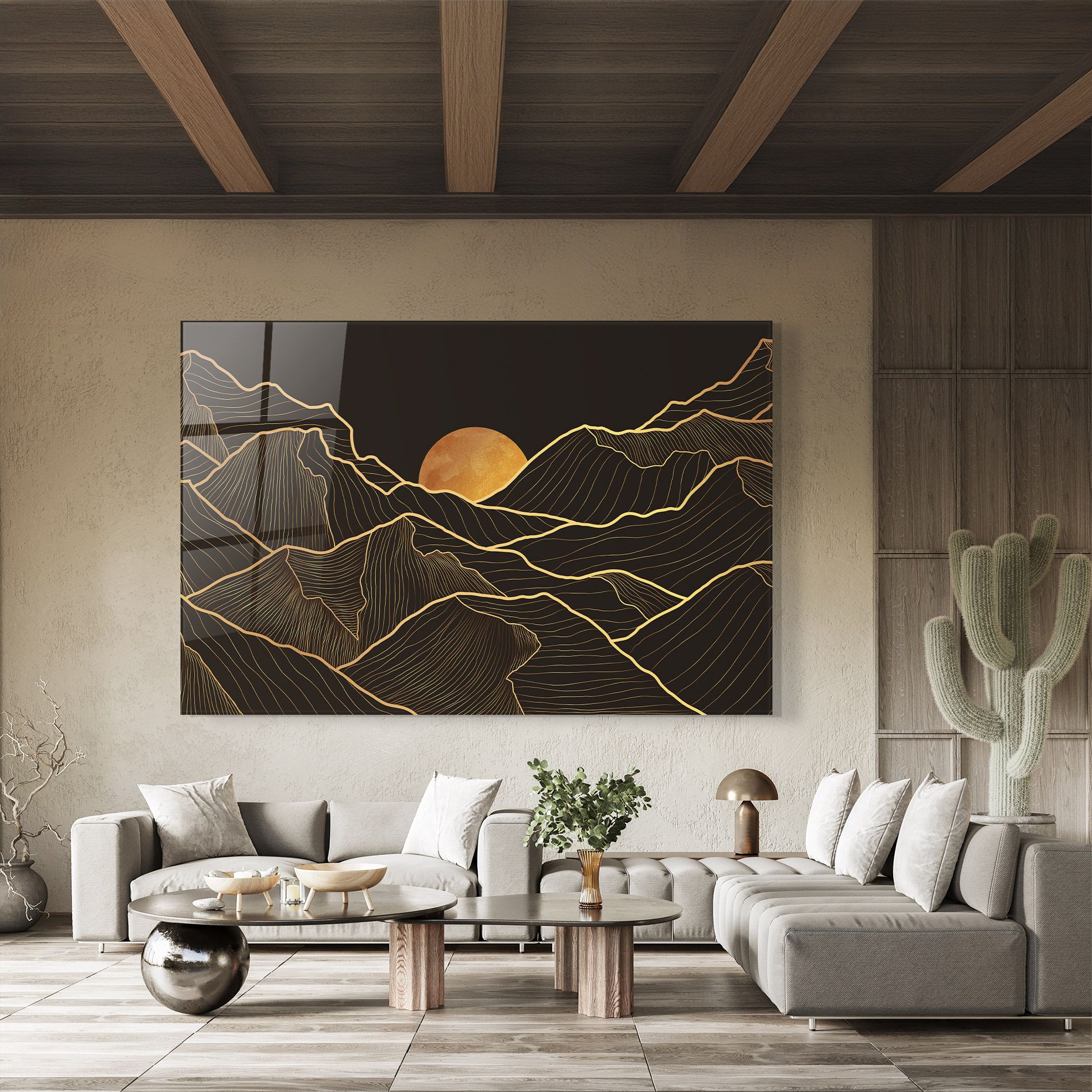 Black Gold Mountains mockup 8