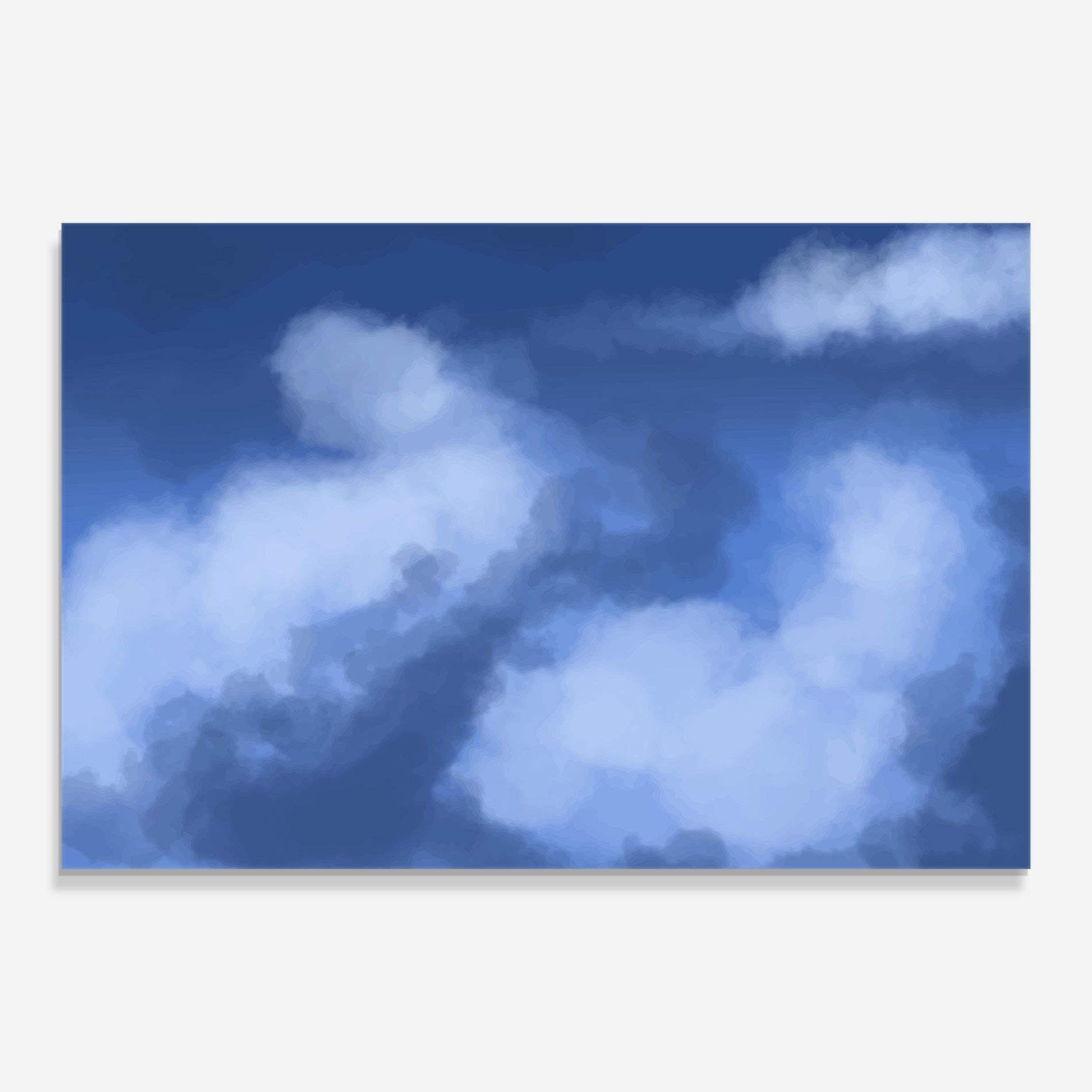 Blue Mix Clouds mockup 0