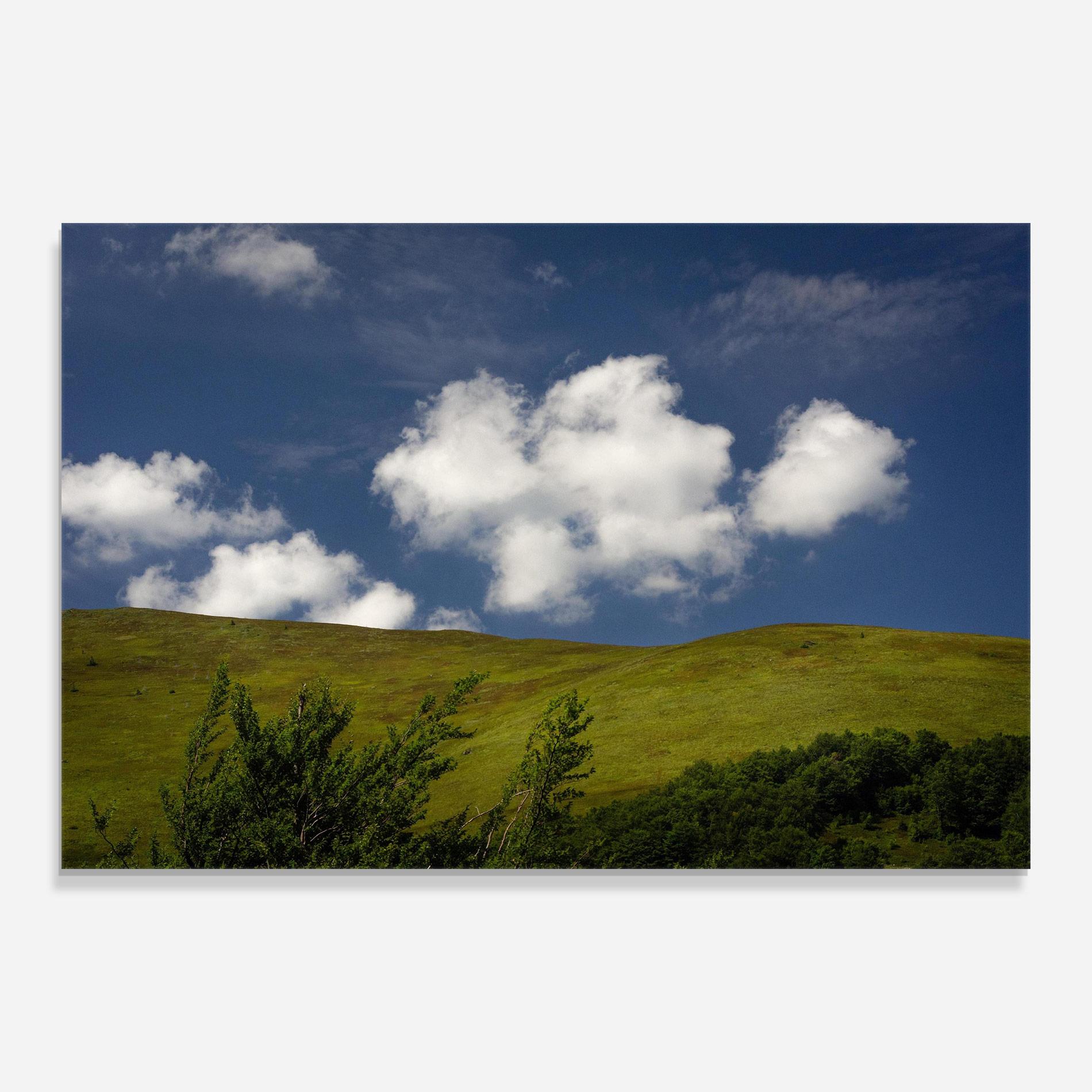 Üvegkép Grass View Cloud mockup 0