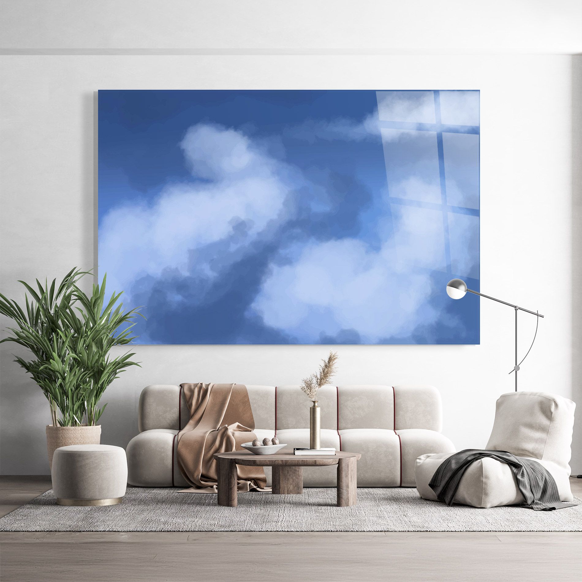 Blue Mix Clouds mockup 9