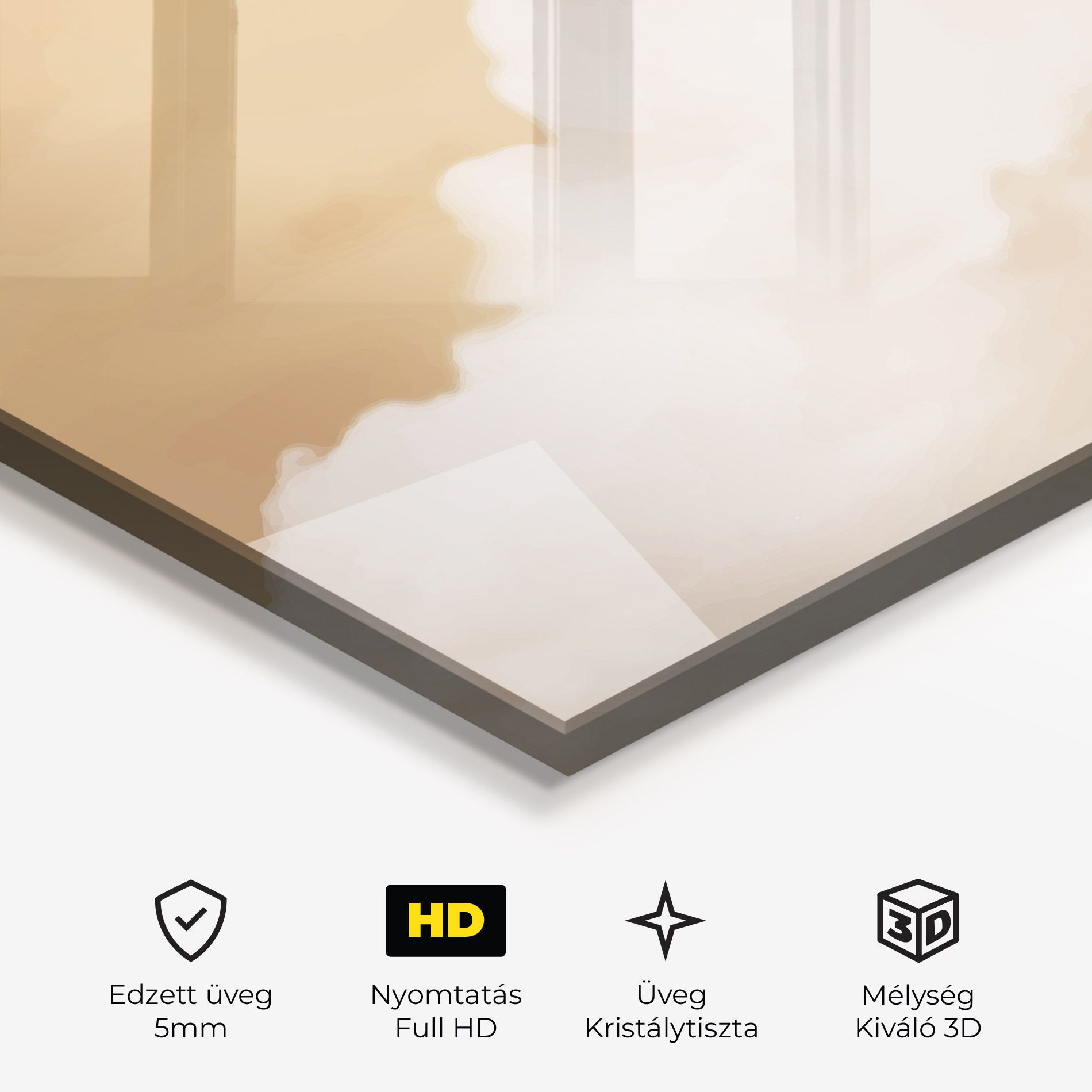 Clouds Watercolor Yellow mockup 3