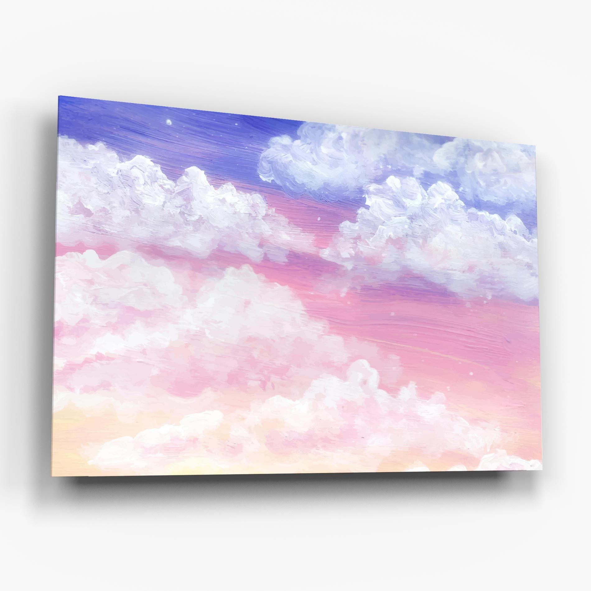 Cloud Paint Texture mockup 6