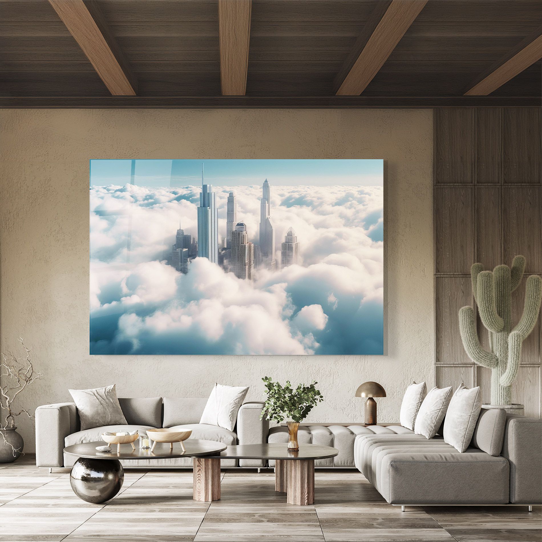 City Above Clouds mockup 8