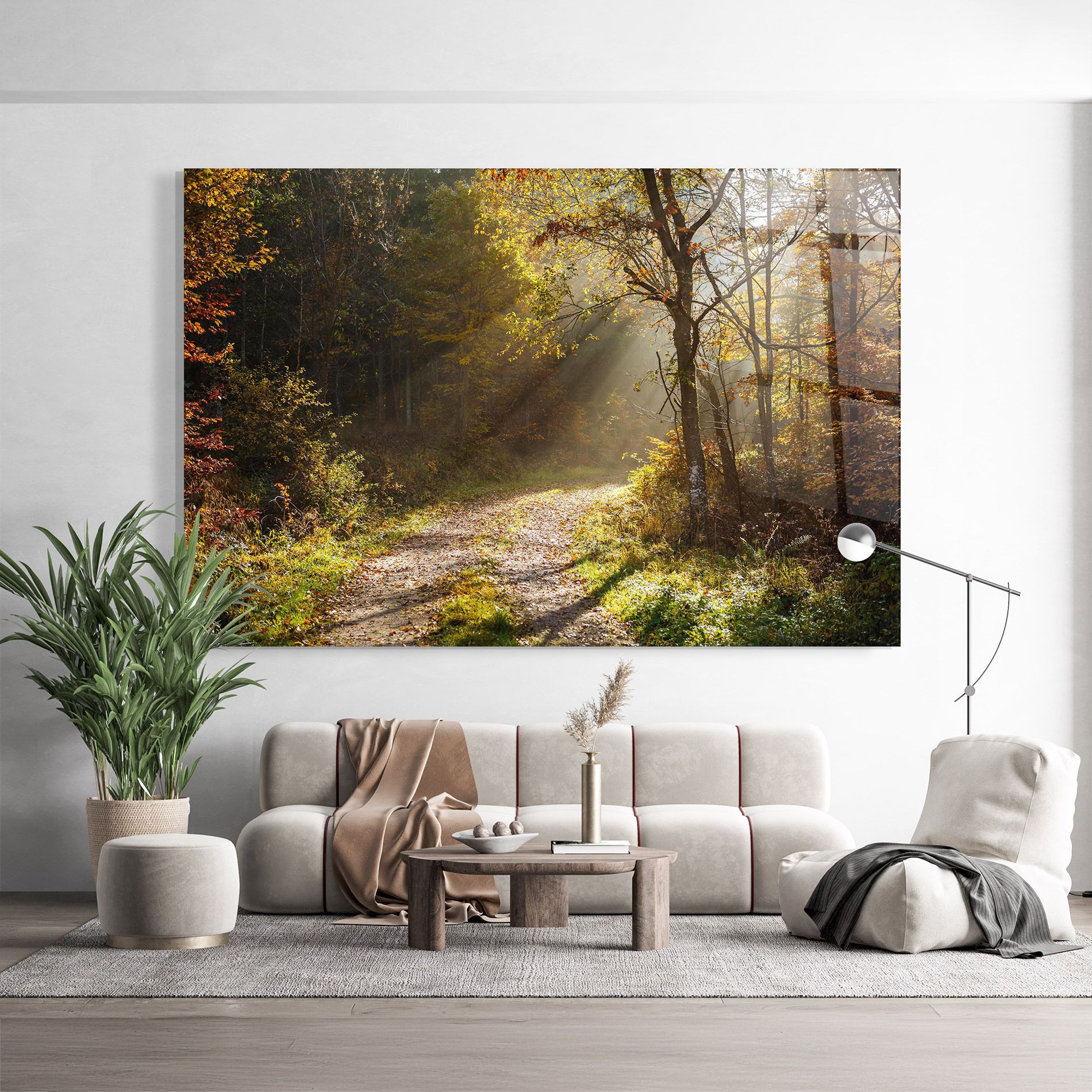 Autumn Trees Sun mockup 9