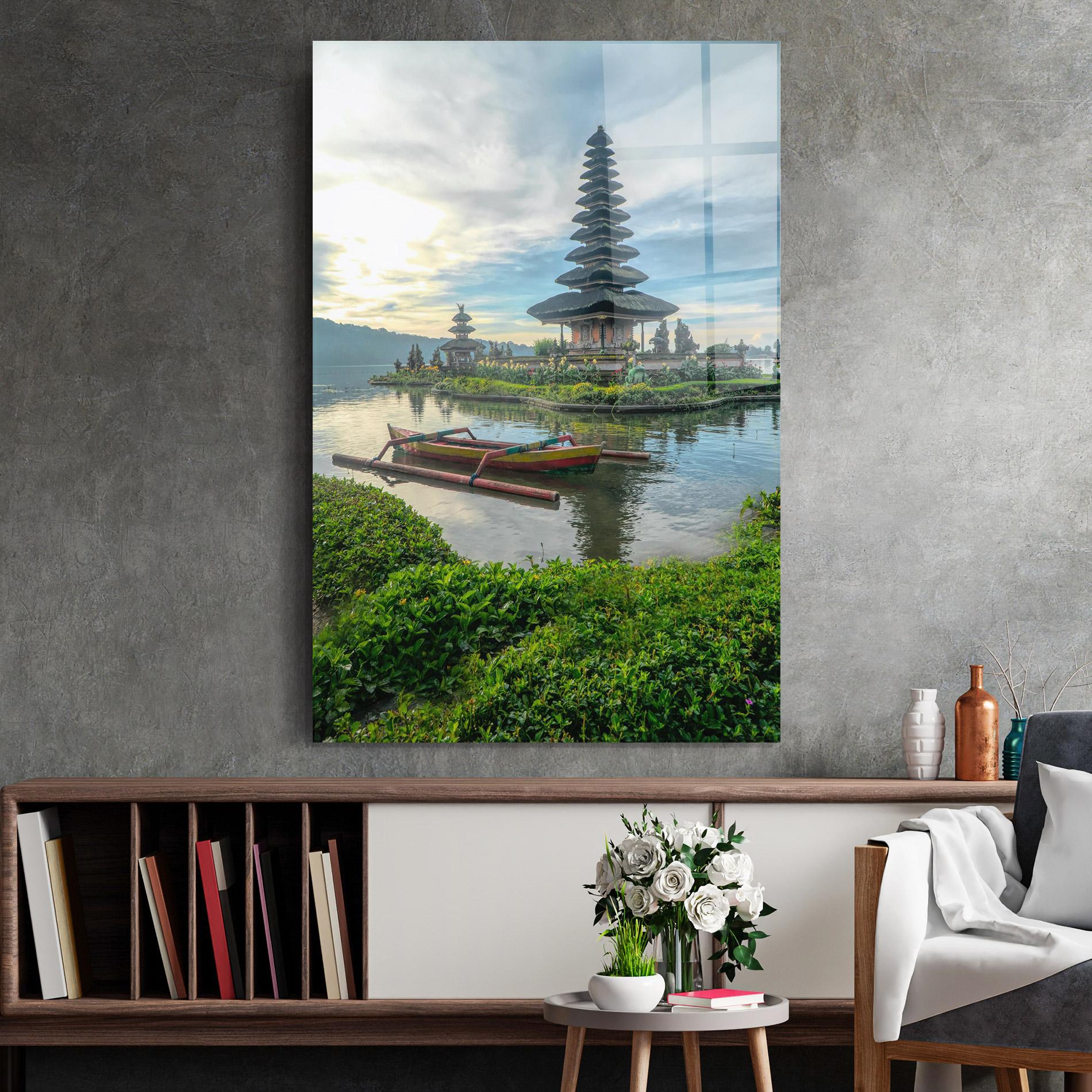 Üvegkép Chinese Landscape mockup 2