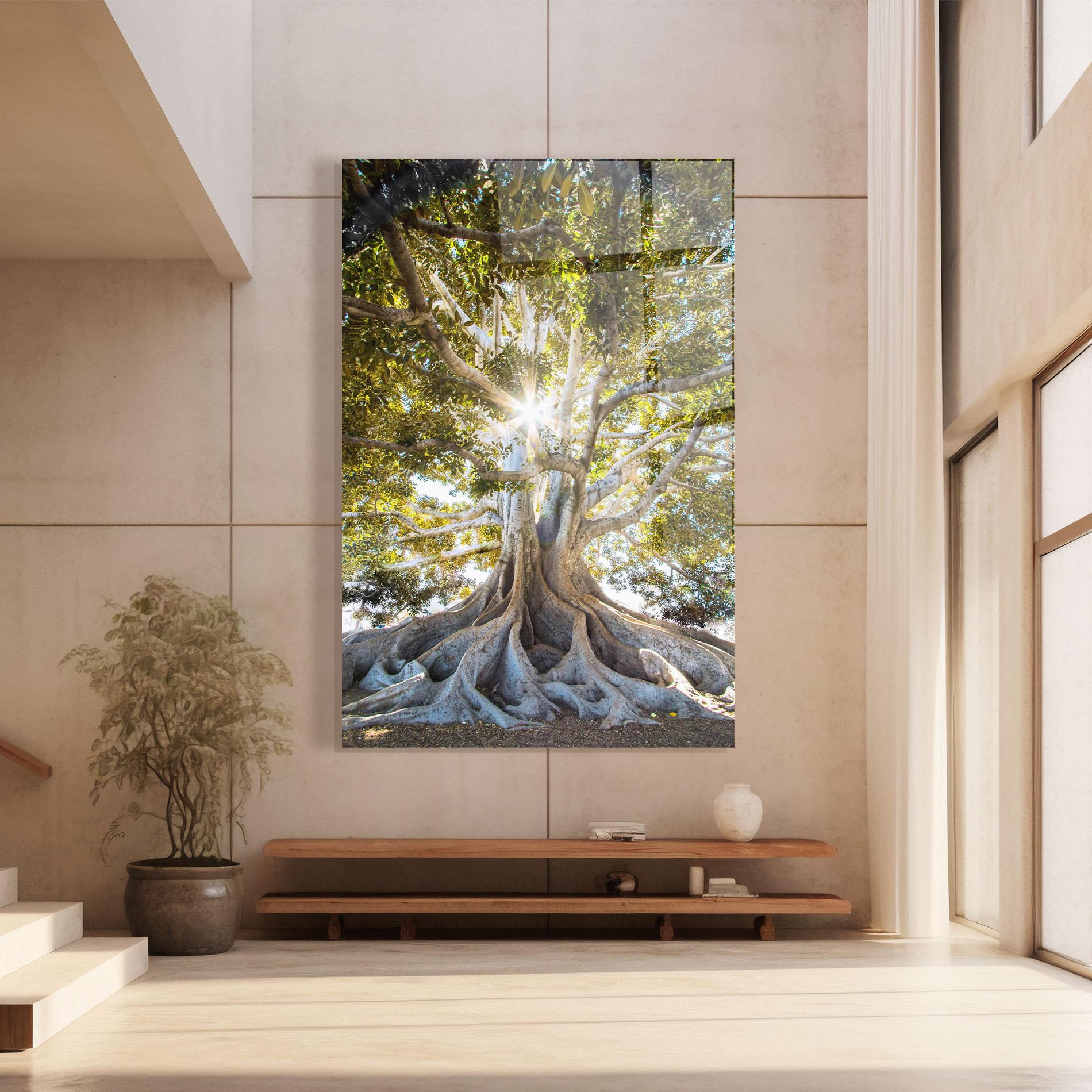 Üvegkép Big Old Tree mockup 8