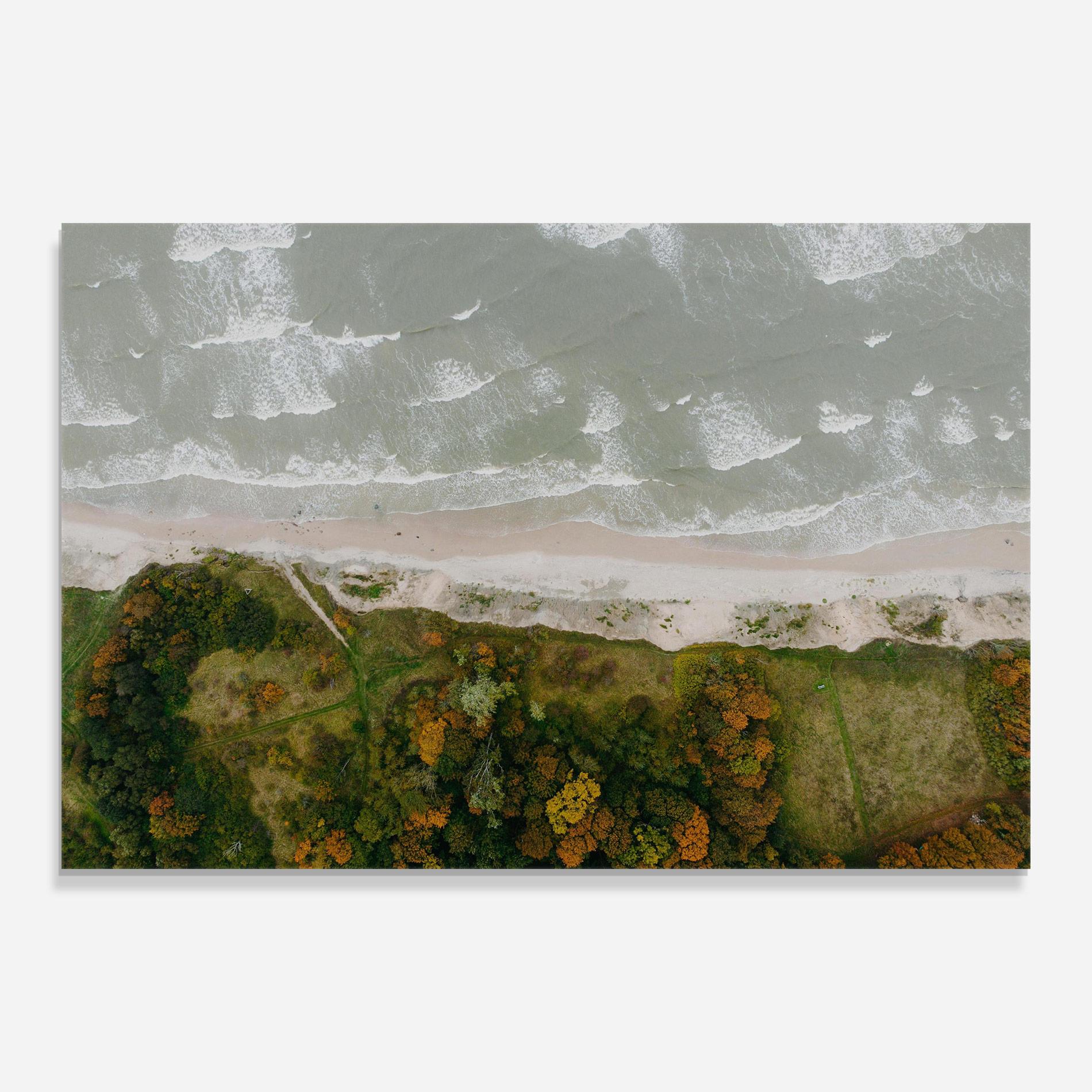 Üvegkép Forest Waves mockup 0