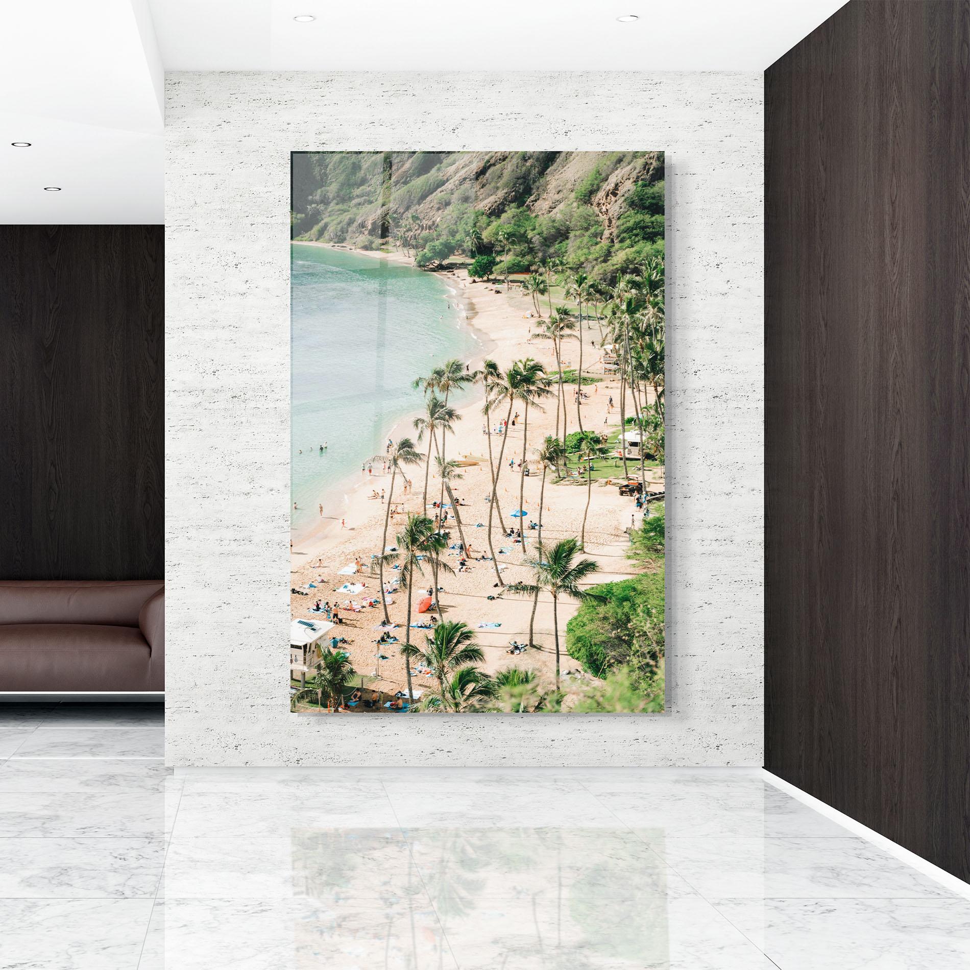 Üvegkép Beach Day mockup 9