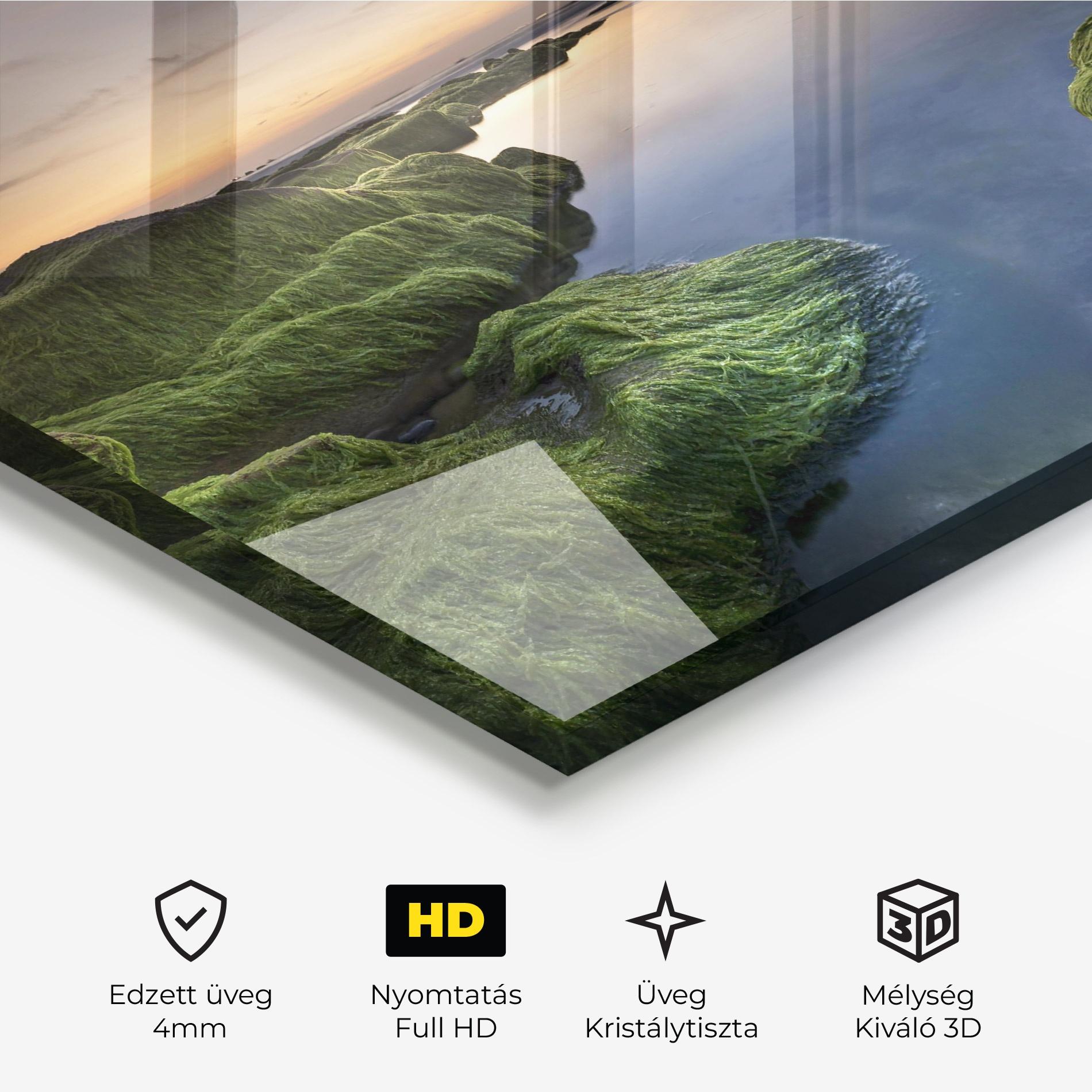 Üvegkép Coast View mockup 3