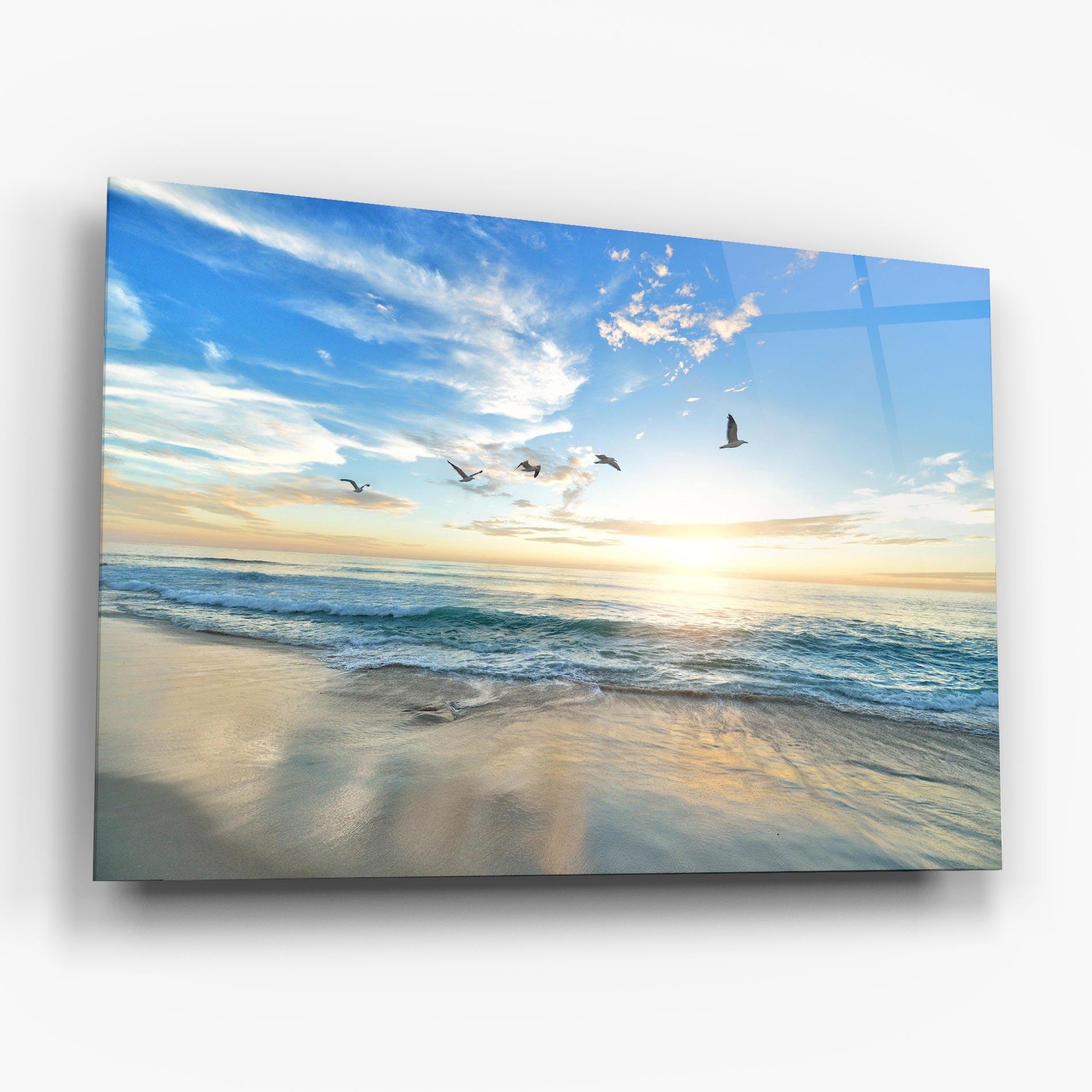 Üvegkép Beautiful Beach mockup 6