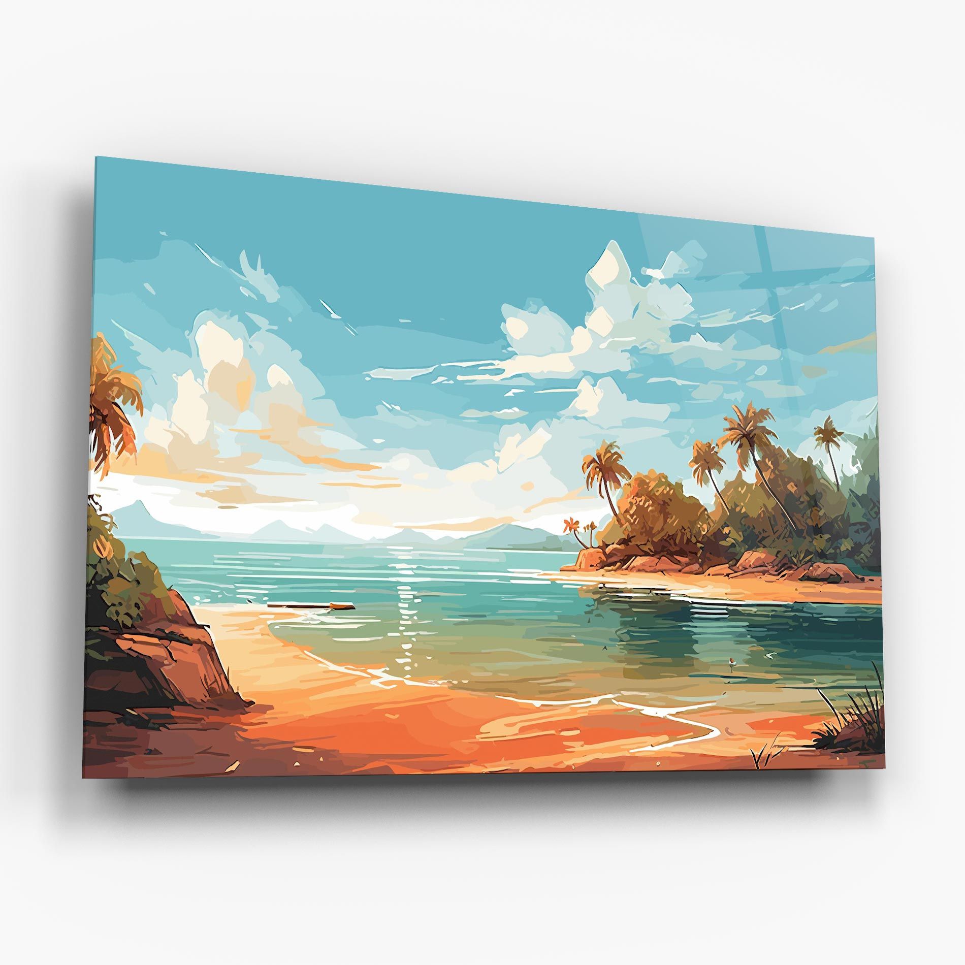 Blue Sky Beach mockup 6