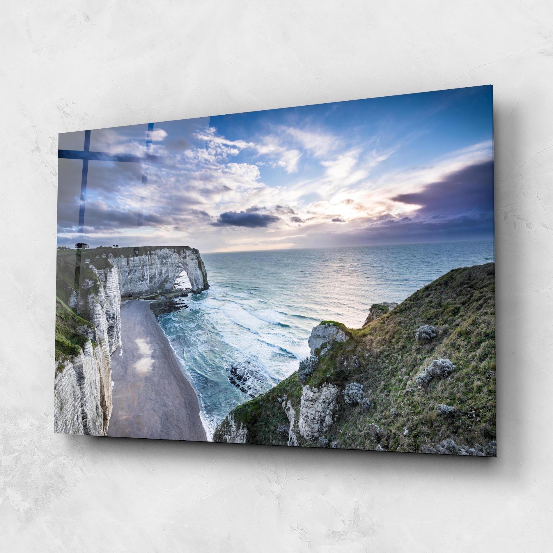 Üvegkép Etretat View mockup 1