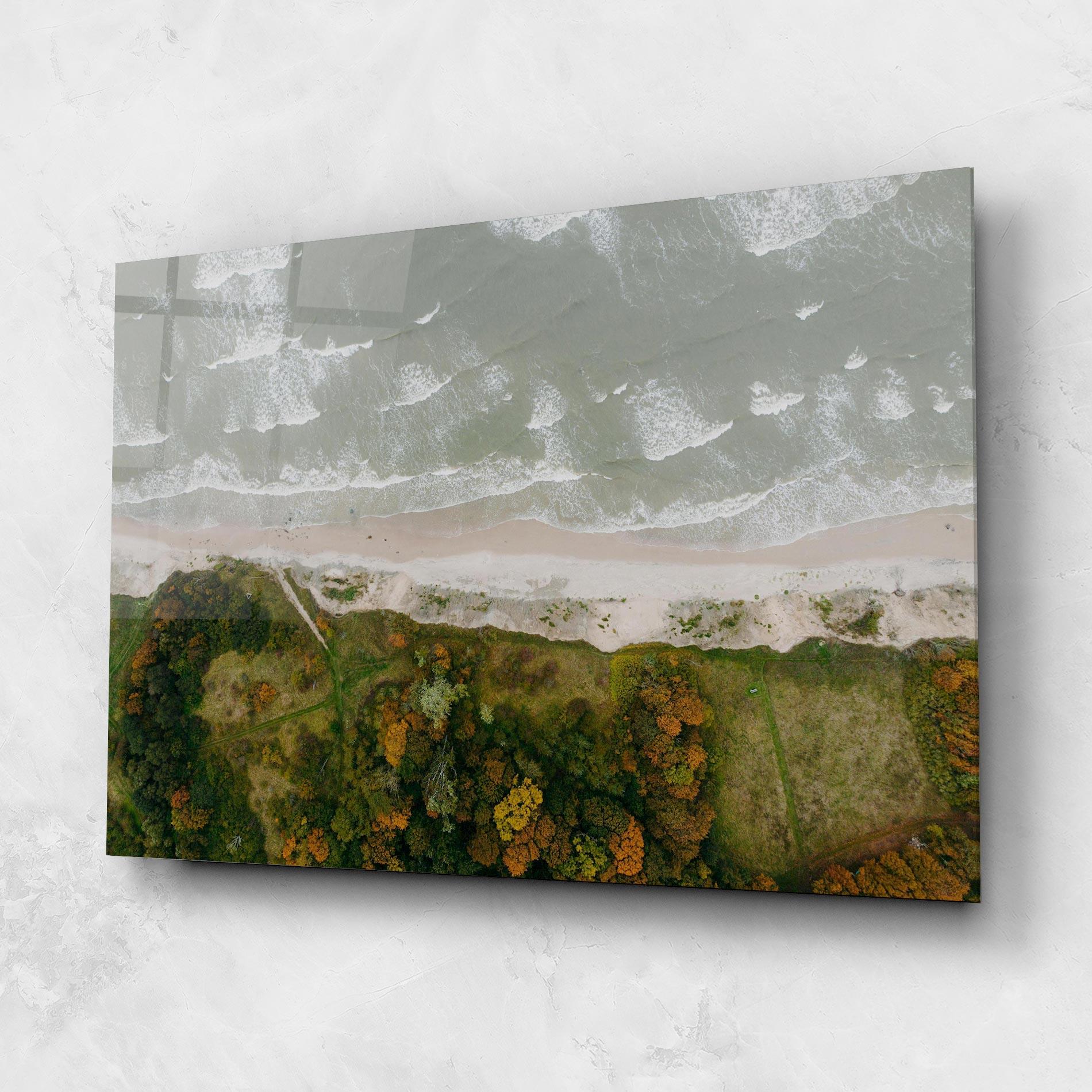 Üvegkép Forest Waves mockup 1