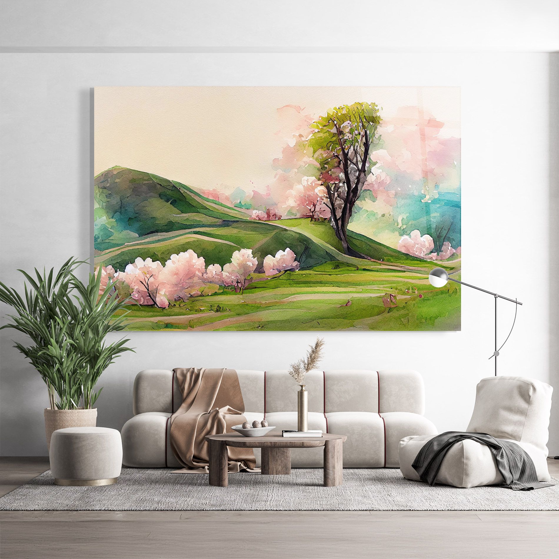 Pink Spring Trees mockup 9