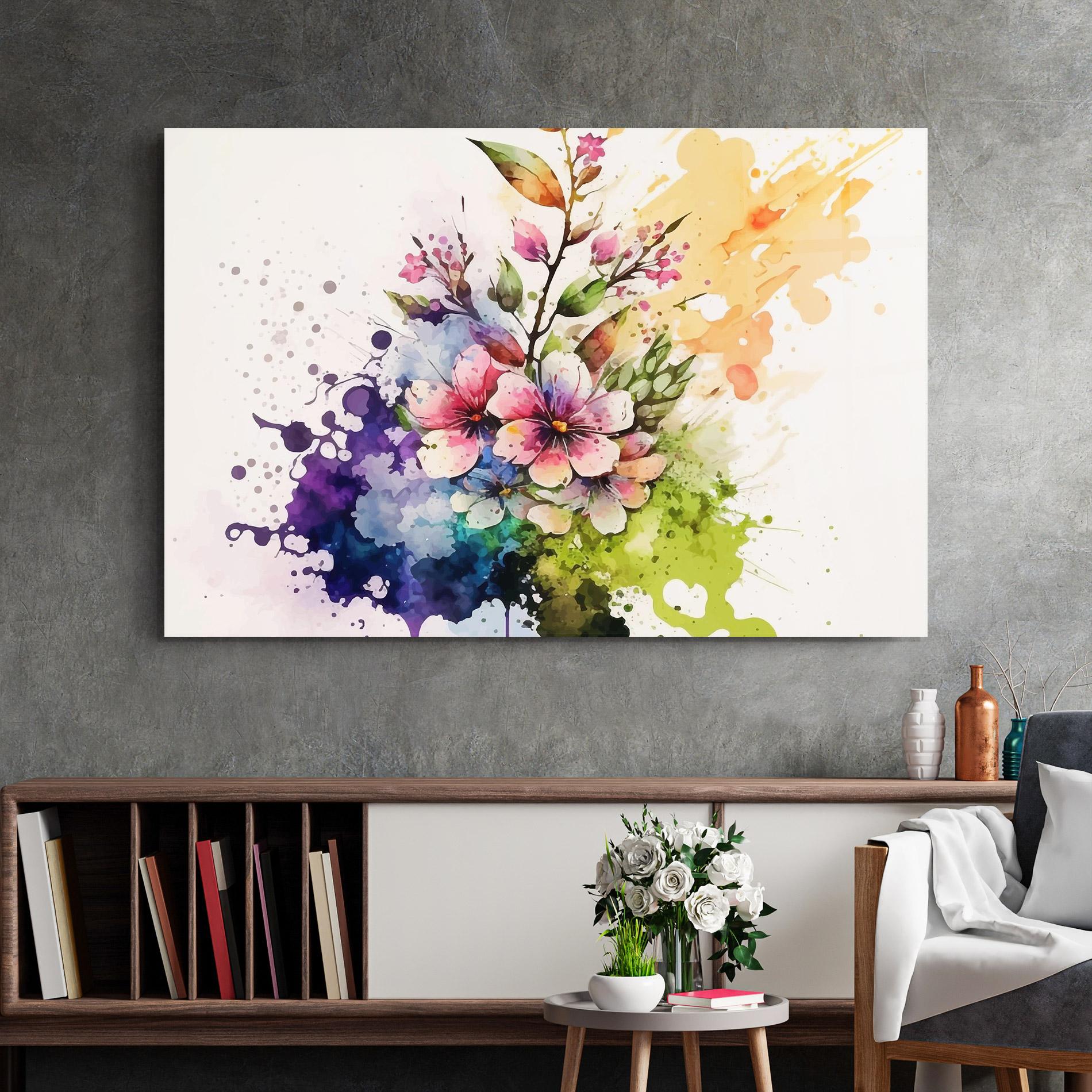 Üvegkép Color Mix Spring mockup 2