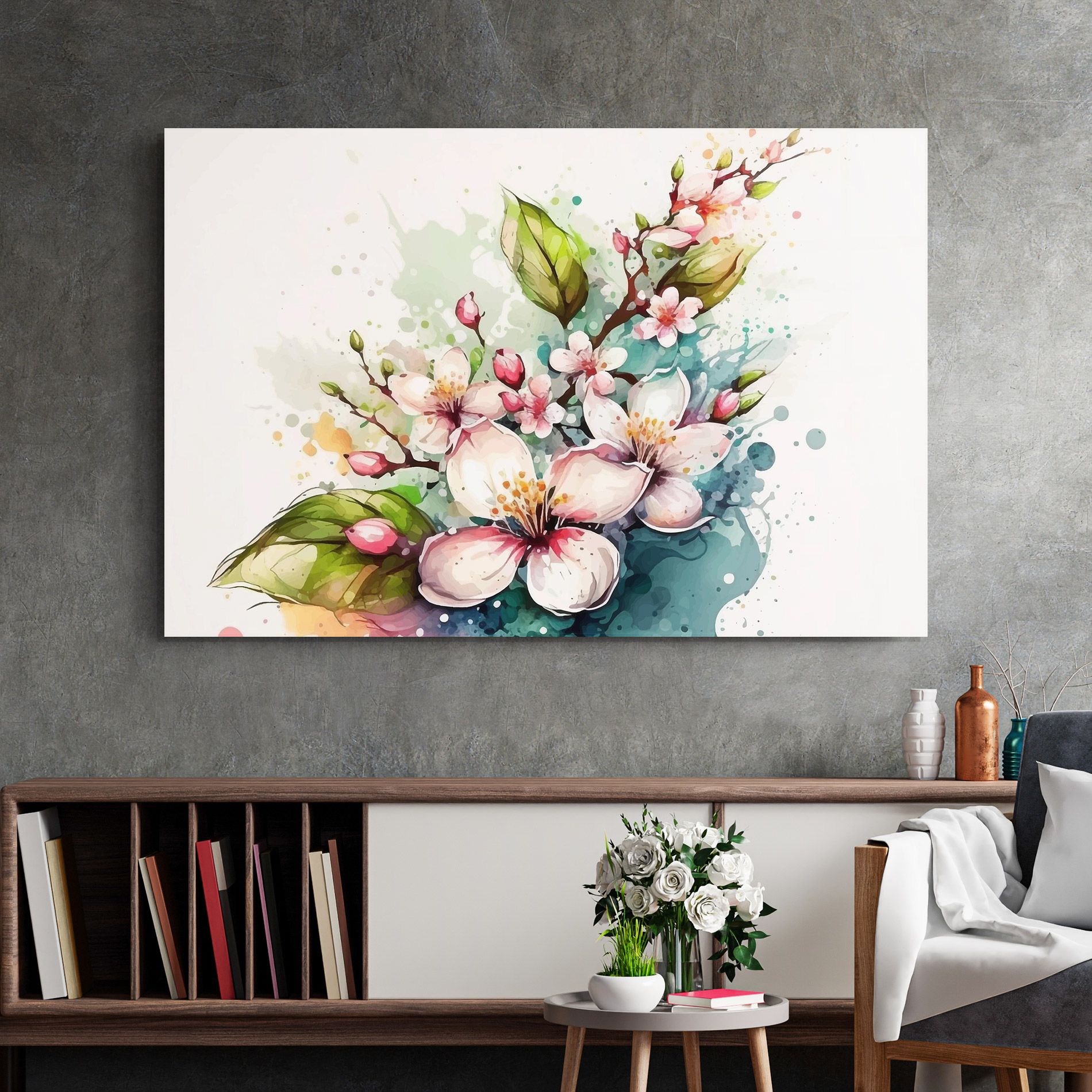 Cream Pink Spring mockup 2