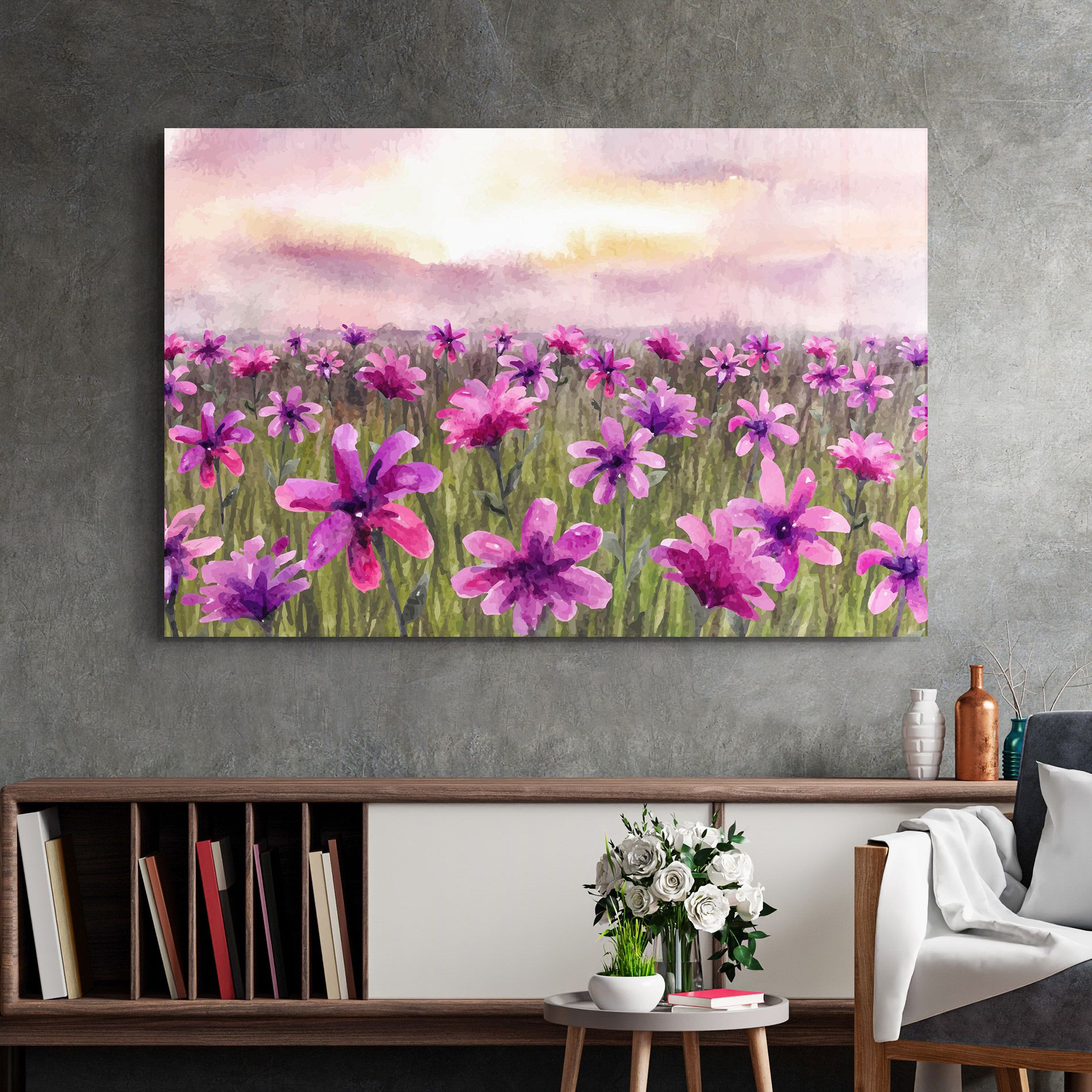 Purple Flower Spring mockup 2