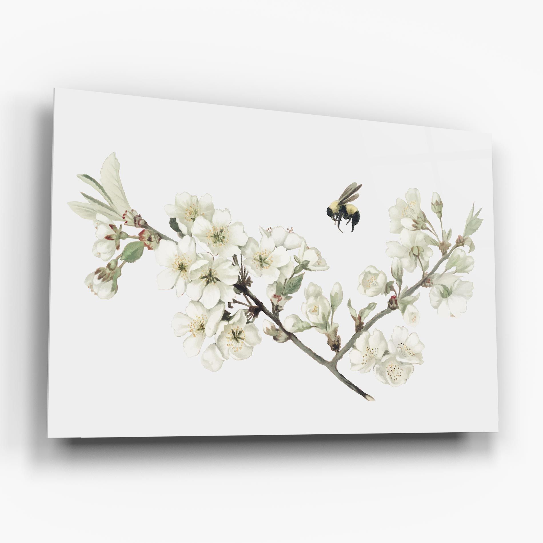 Bee Spring Flower mockup 6