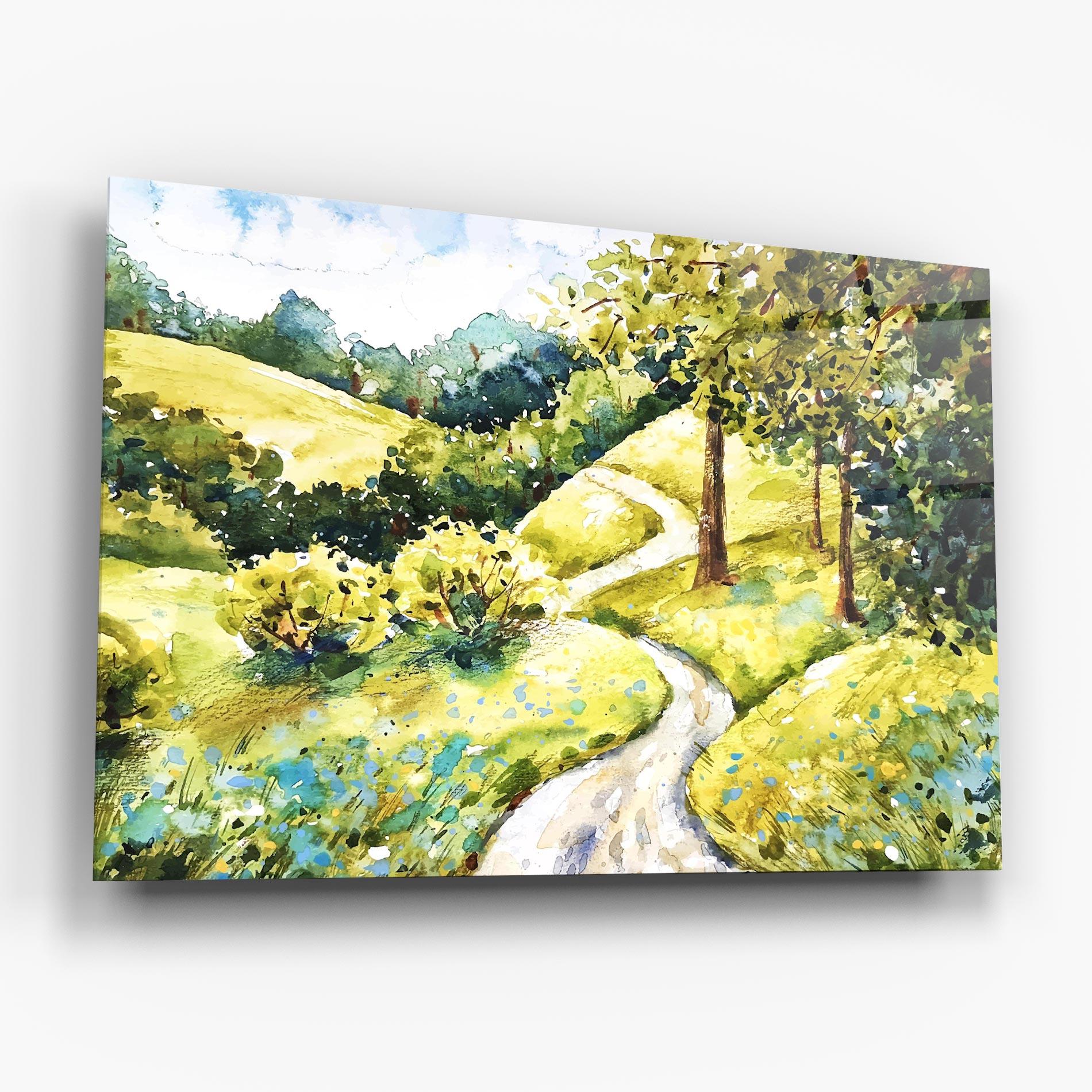 Üvegkép Fresh Spring View mockup 6