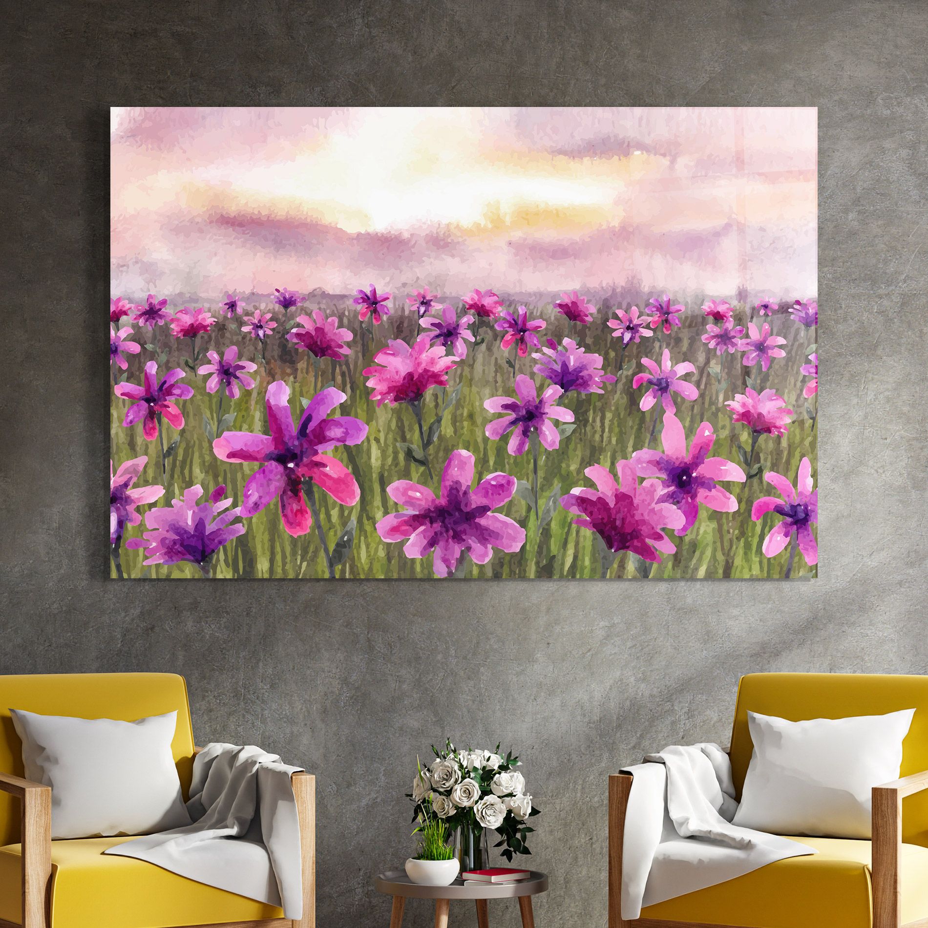 Purple Flower Spring mockup 4