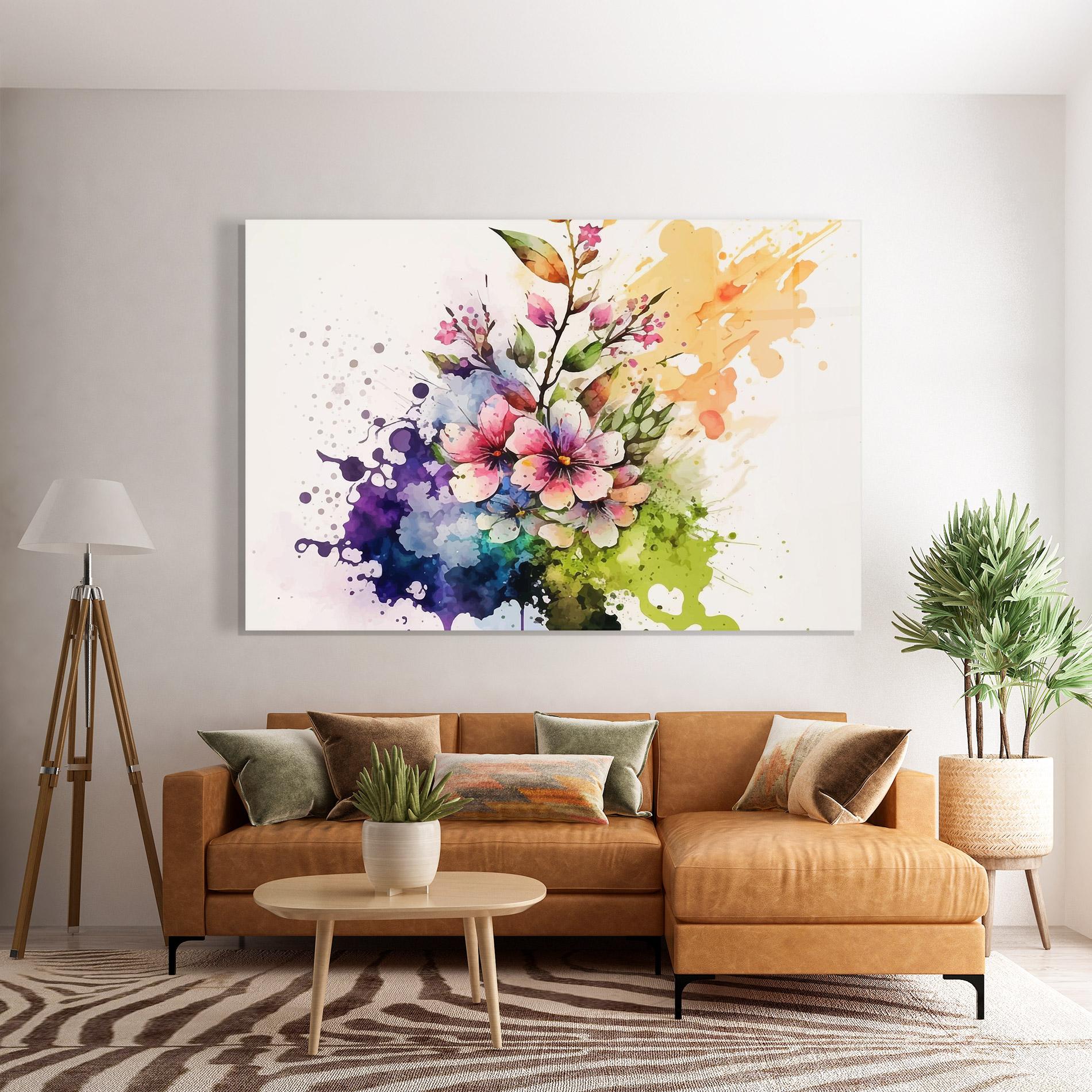 Üvegkép Color Mix Spring mockup 7