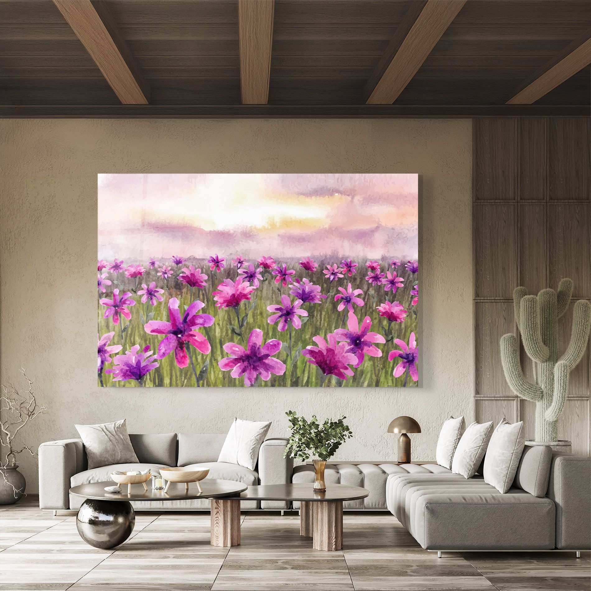 Purple Flower Spring mockup 8