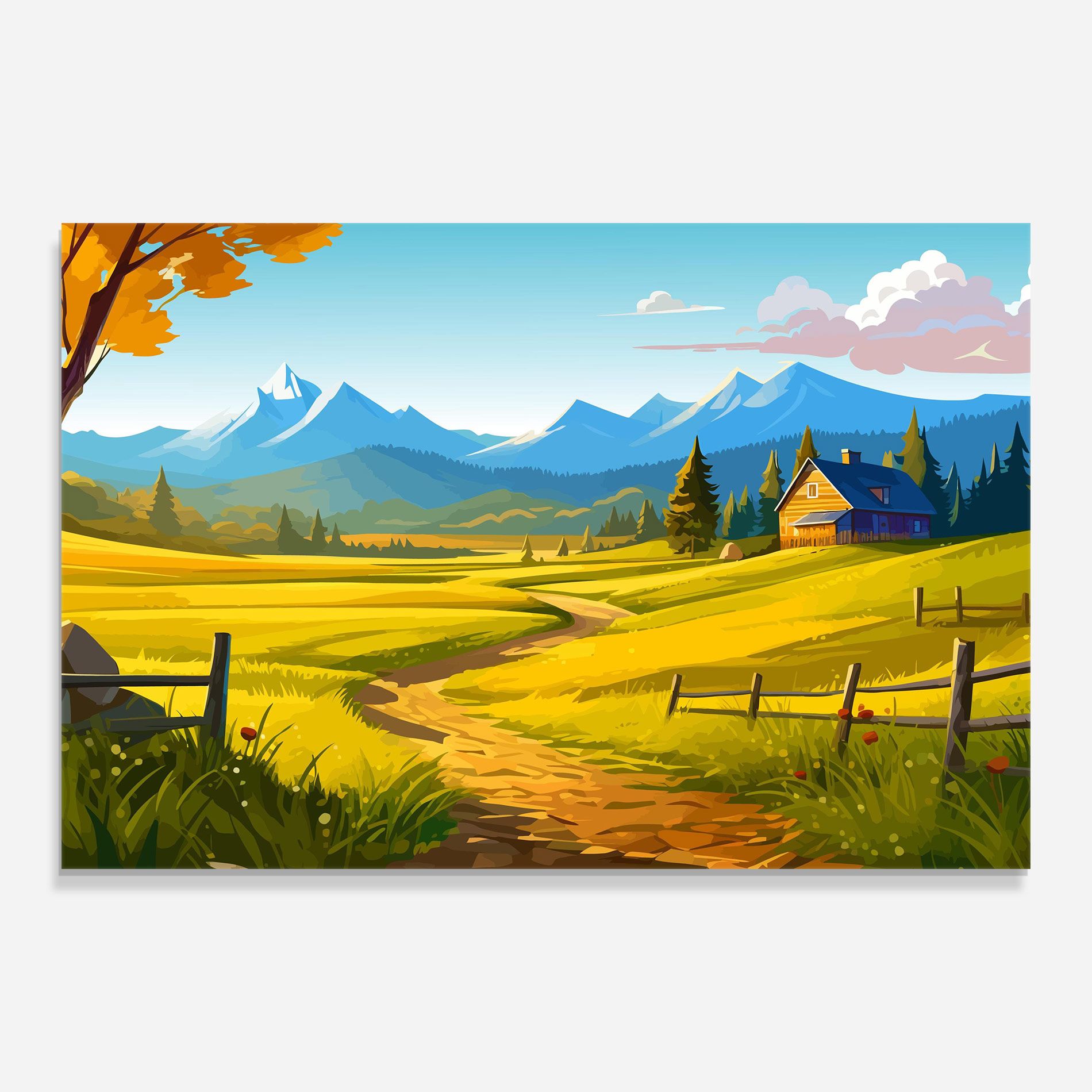 Daylight Rural View mockup 0