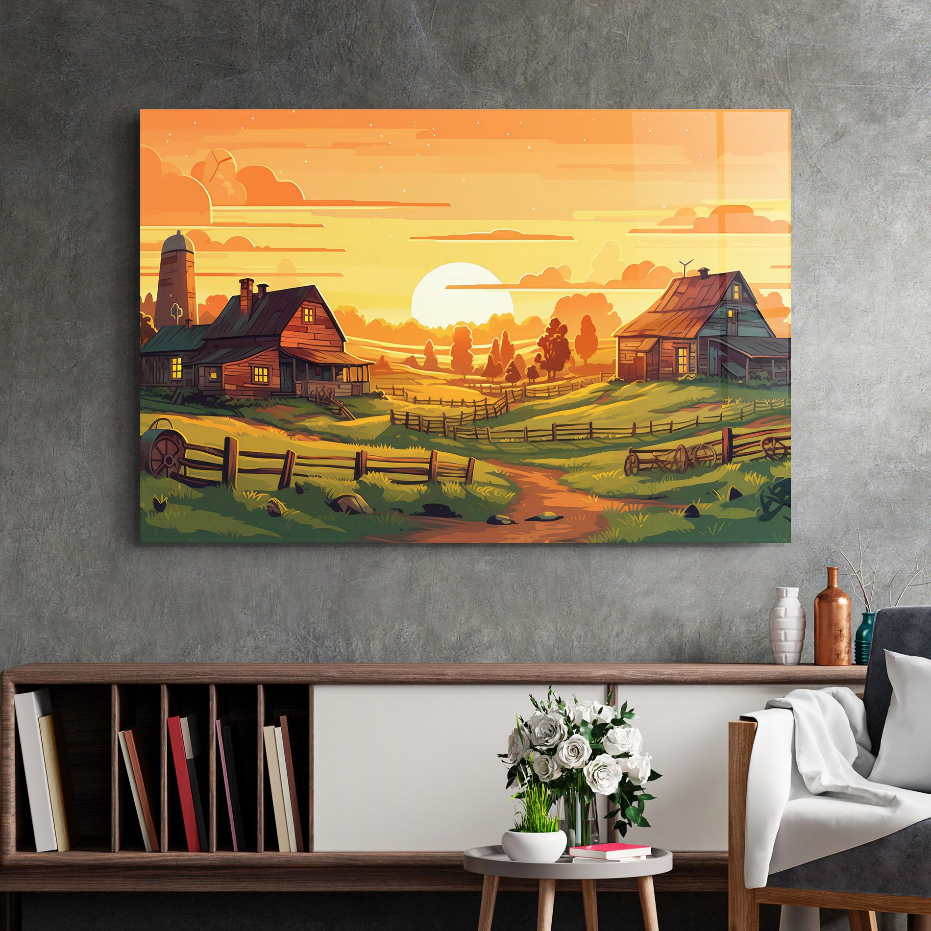 Farmhouse Sunlight mockup 2