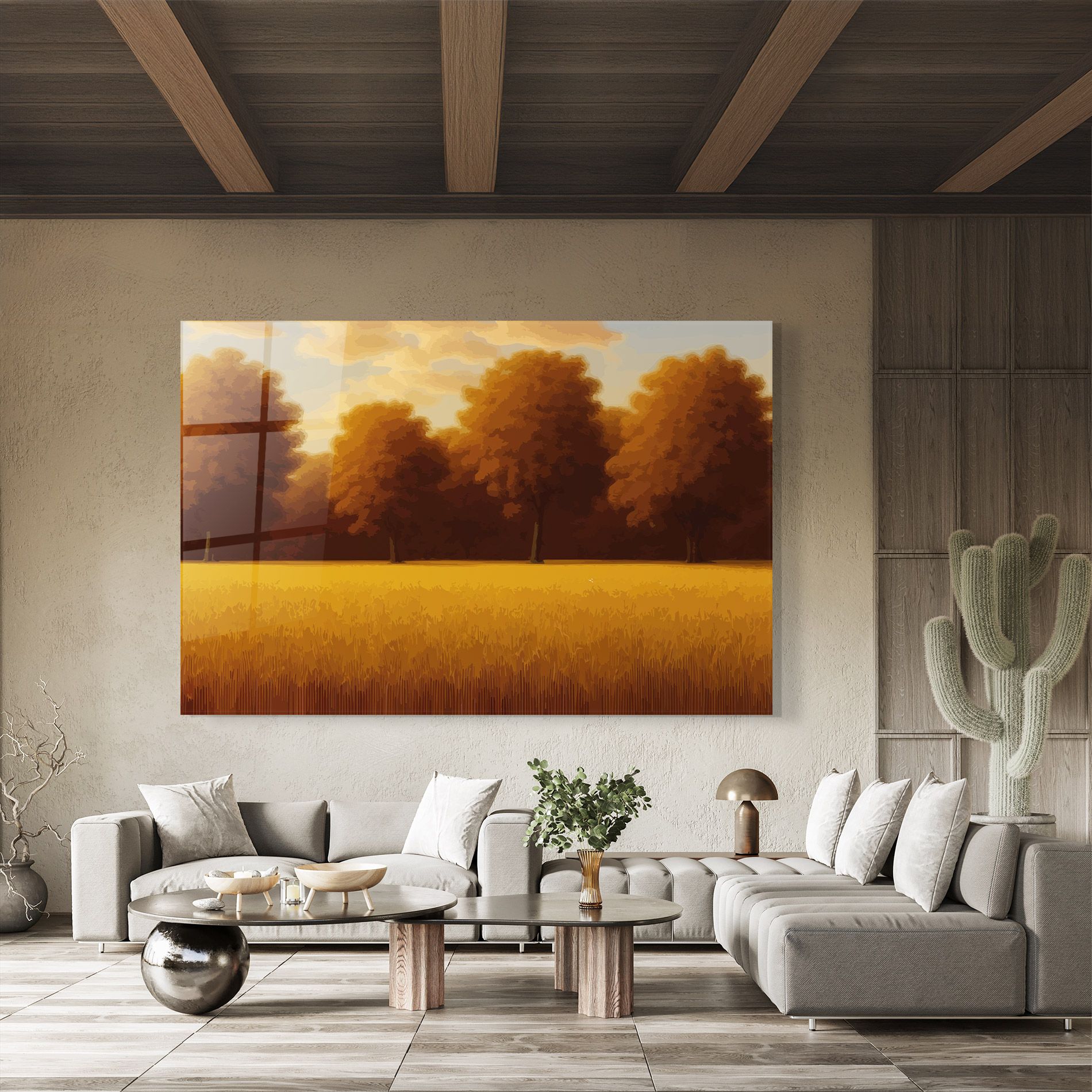 Autumn Country Tree mockup 8