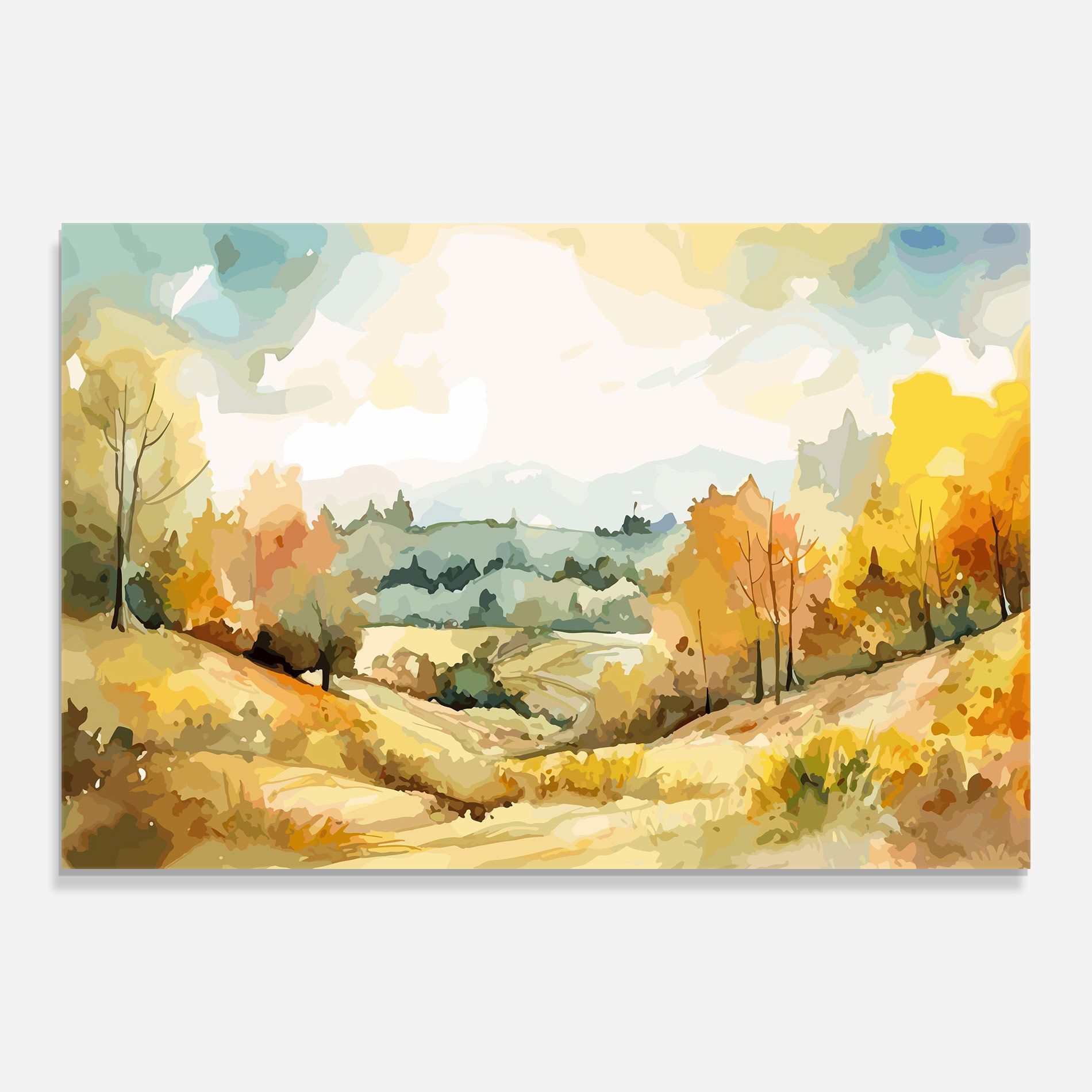 Green Yellow Autumn mockup 0