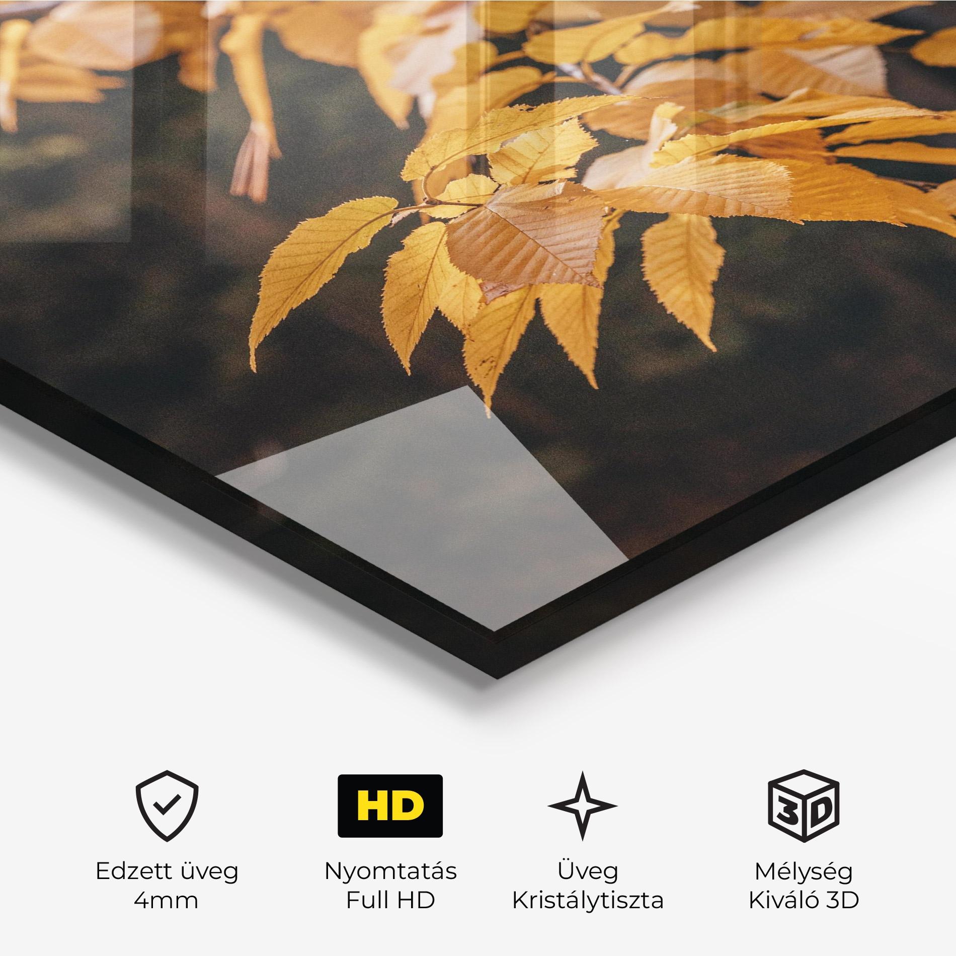 Üvegkép Autumn Nature mockup 3