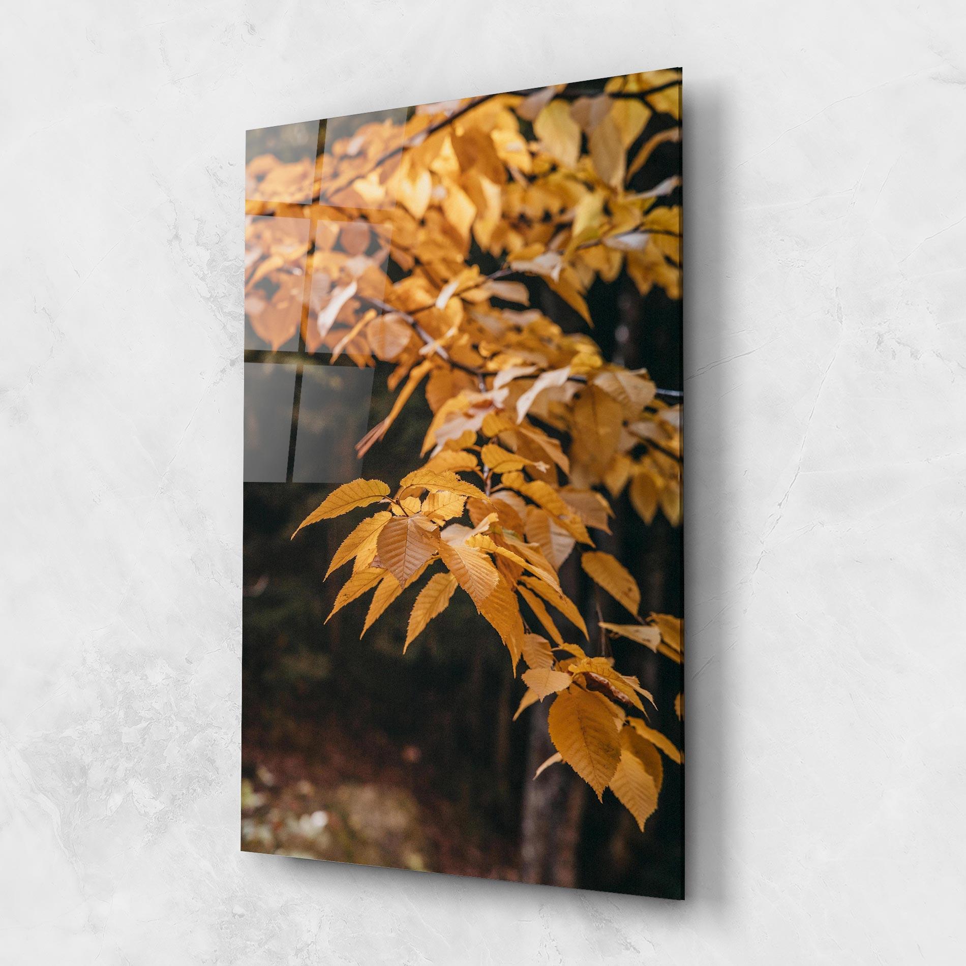 Üvegkép Autumn Nature mockup 1