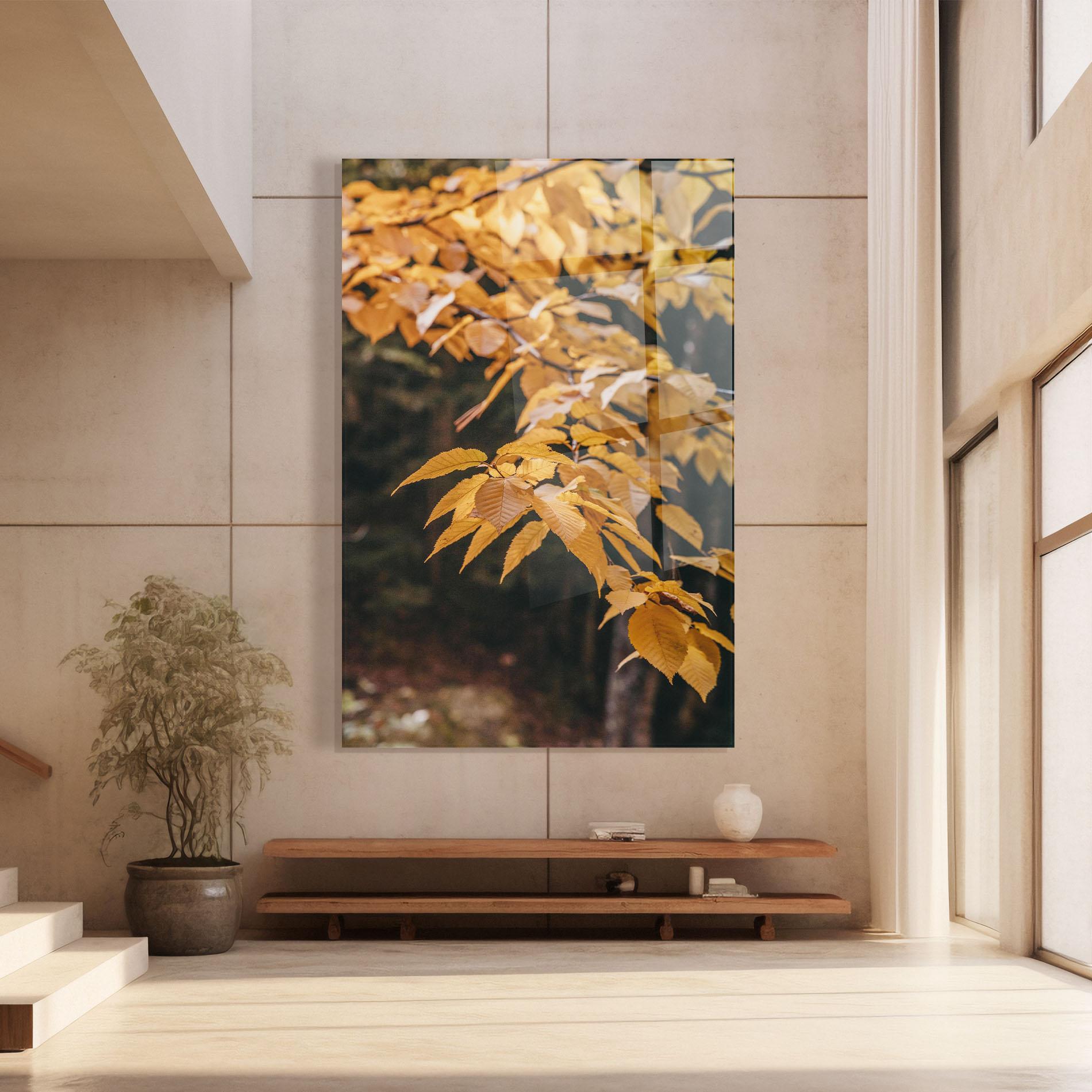 Üvegkép Autumn Nature mockup 8