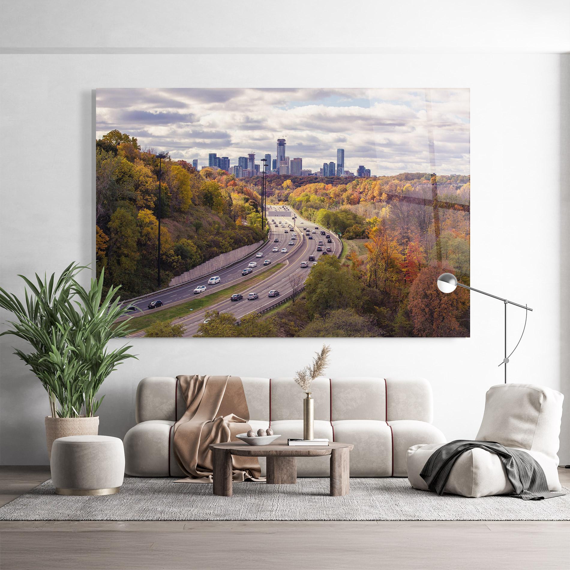 Üvegkép City Road mockup 9