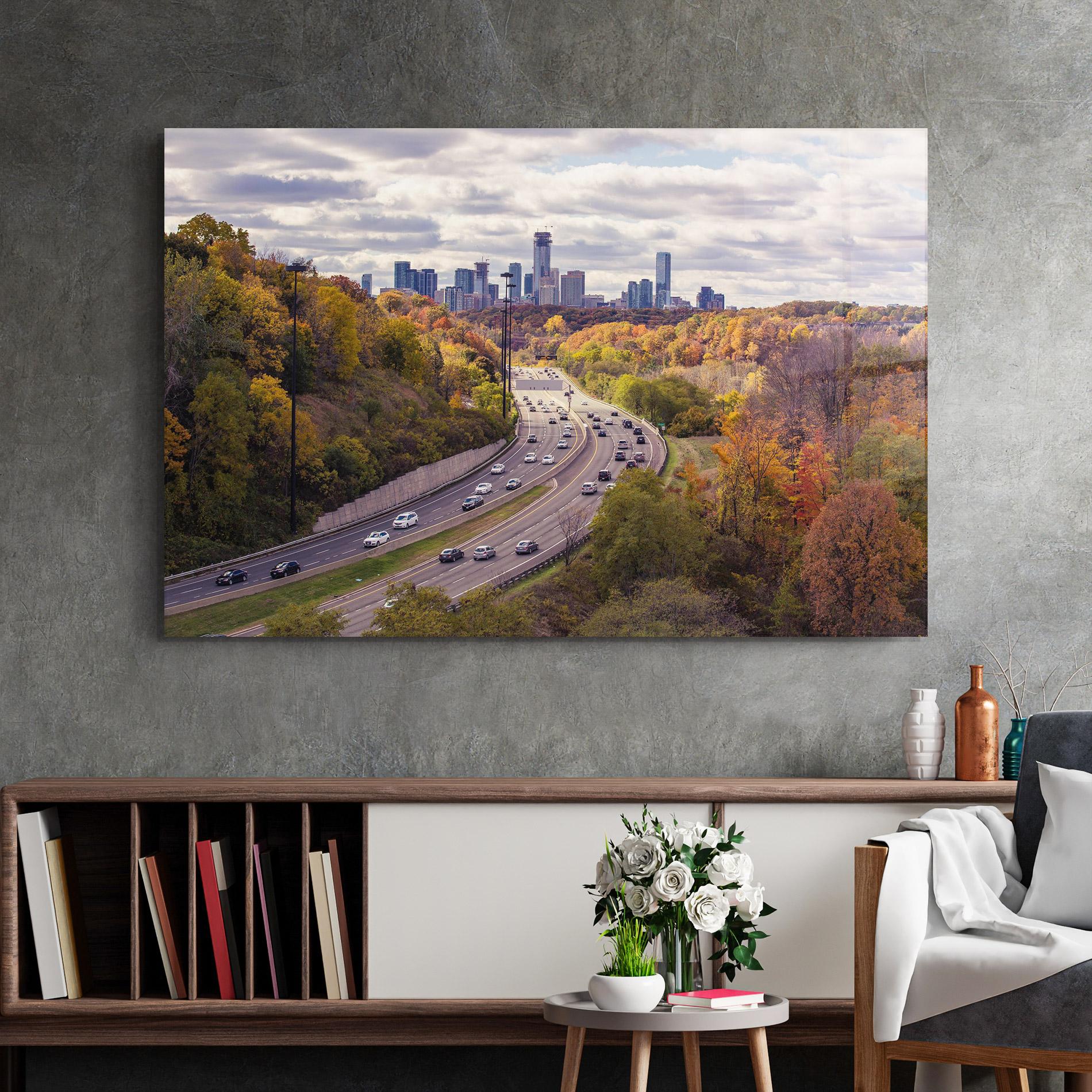 Üvegkép City Road mockup 2